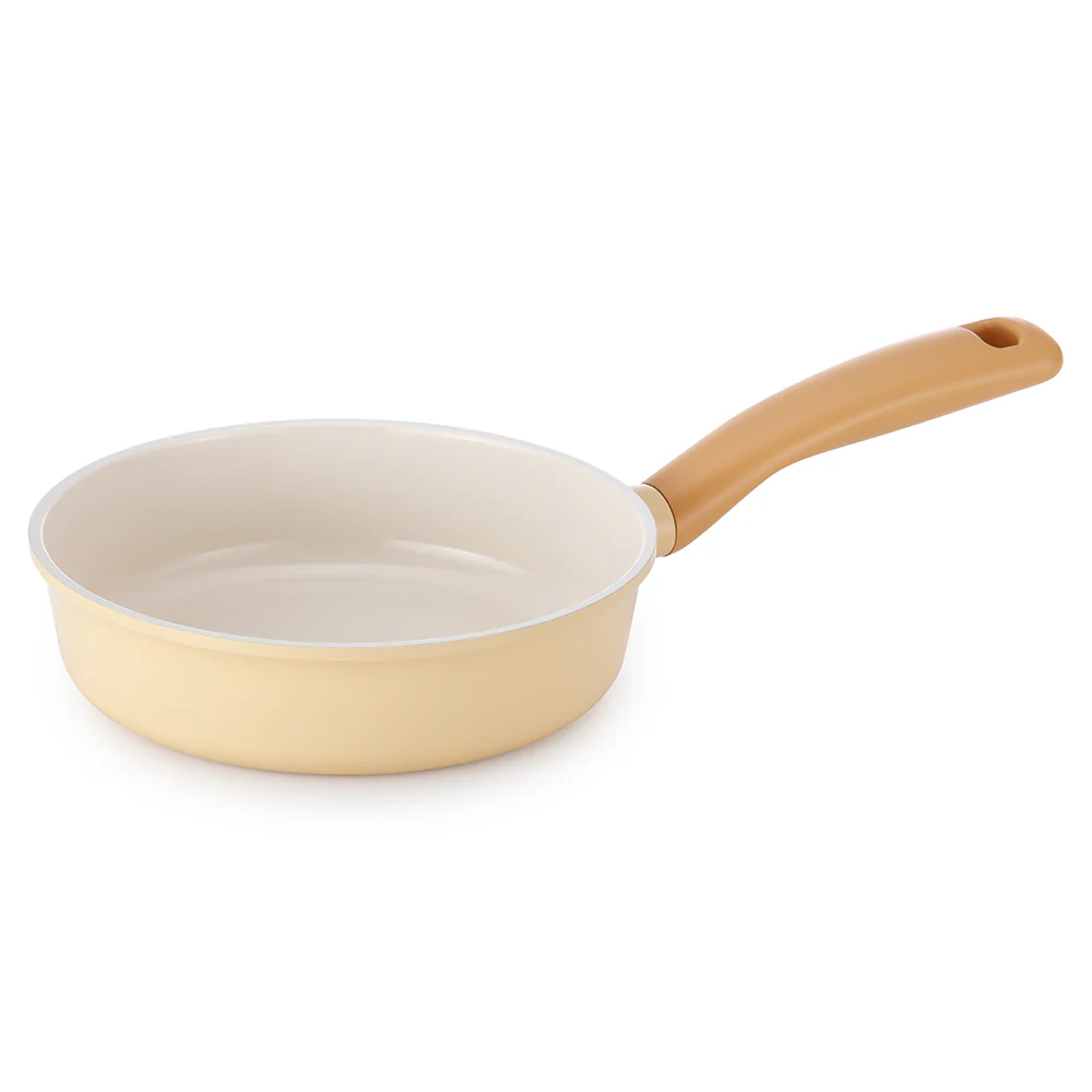 20cm Fry Pan Induction Yellow