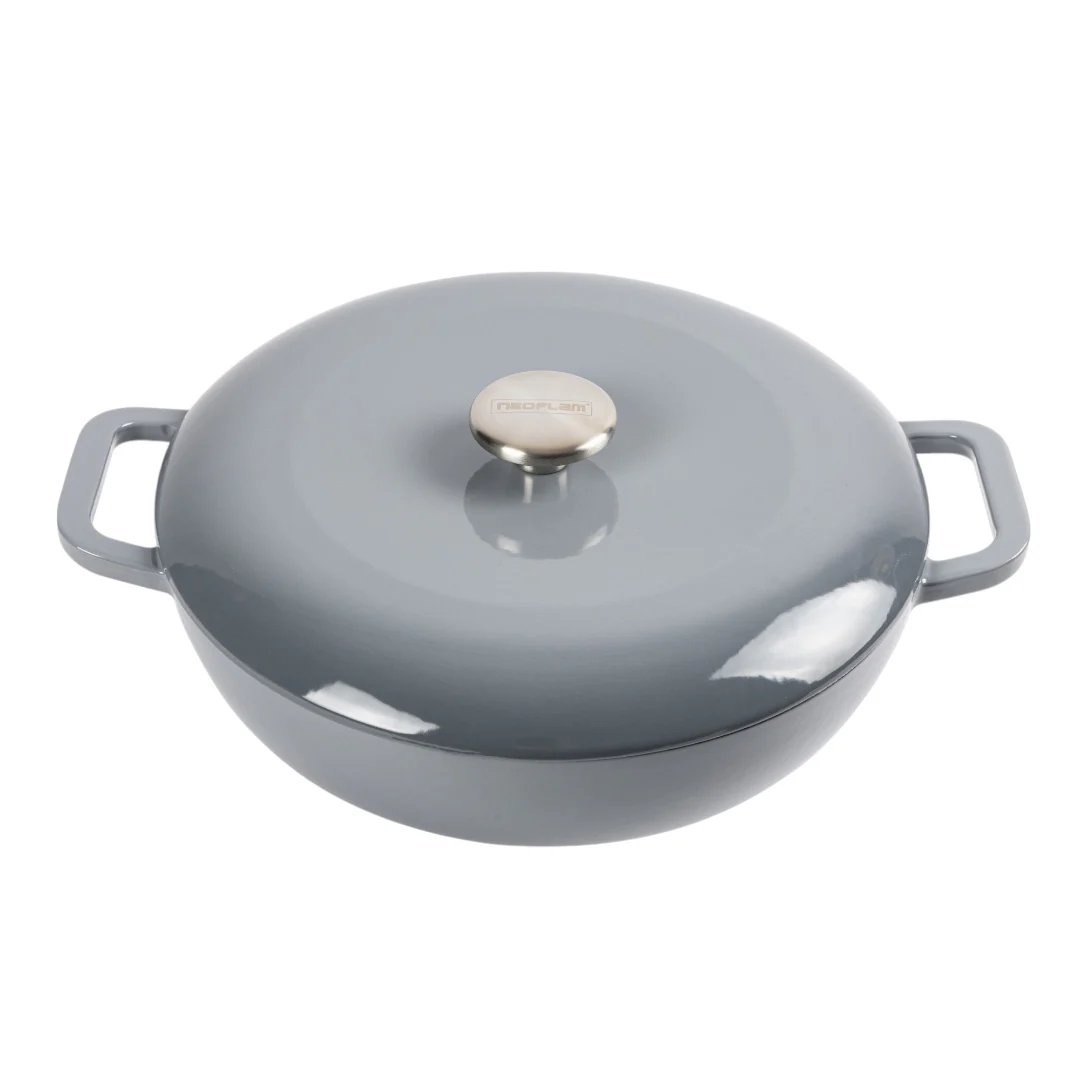 30cm shallow casserole 4.4L Gray