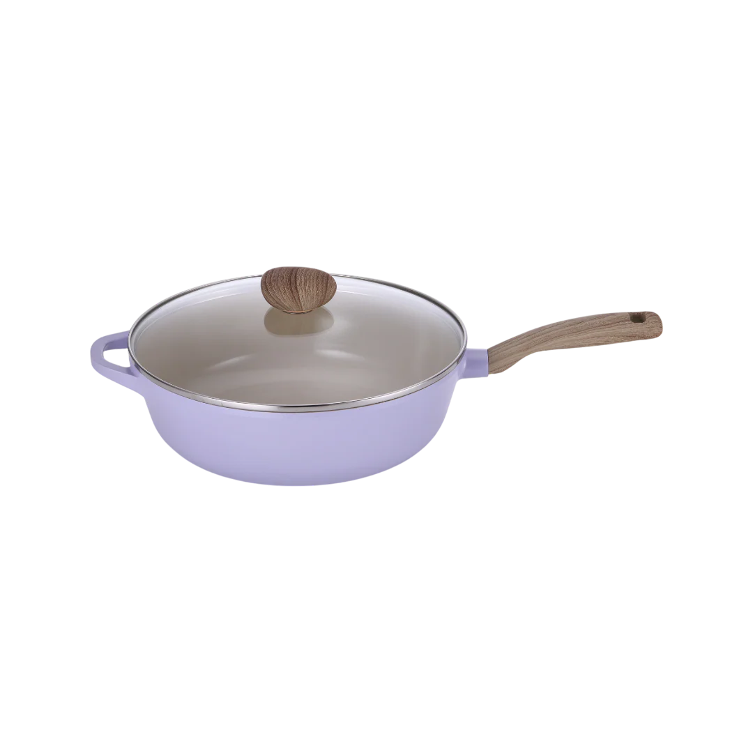 30cm wok / Chef Pan Induction Purple