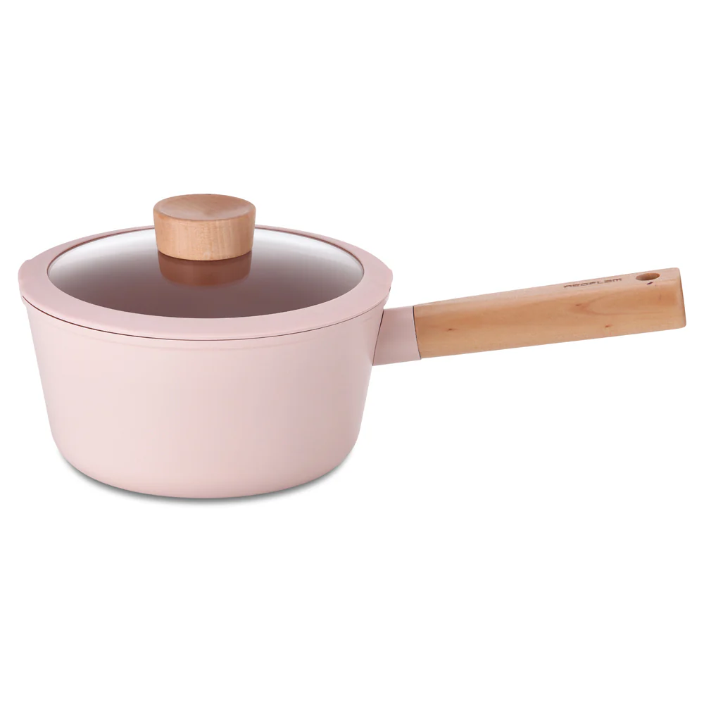 18cm Sauce pan Induction Pink