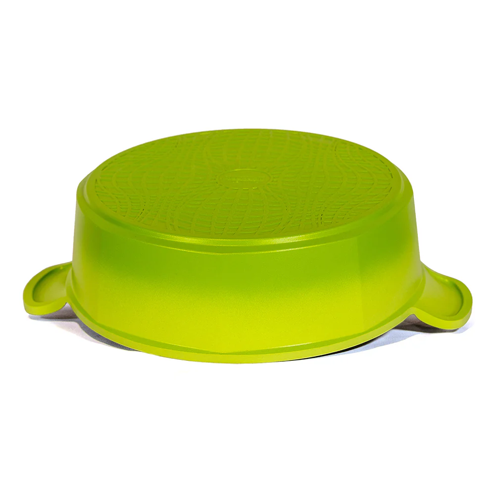 28cm Low Casserole Induction Green