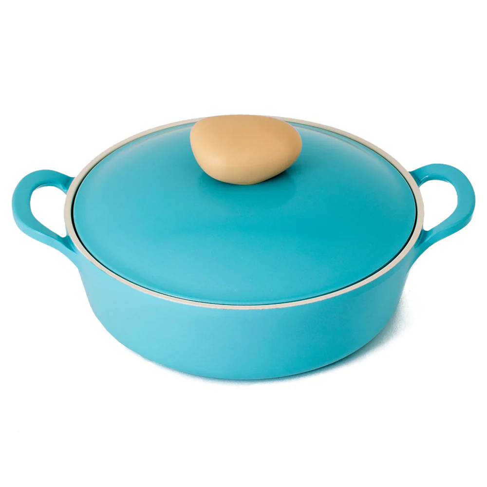 26cm Low Stockpot Induction with Die-Cast Lid Mint
