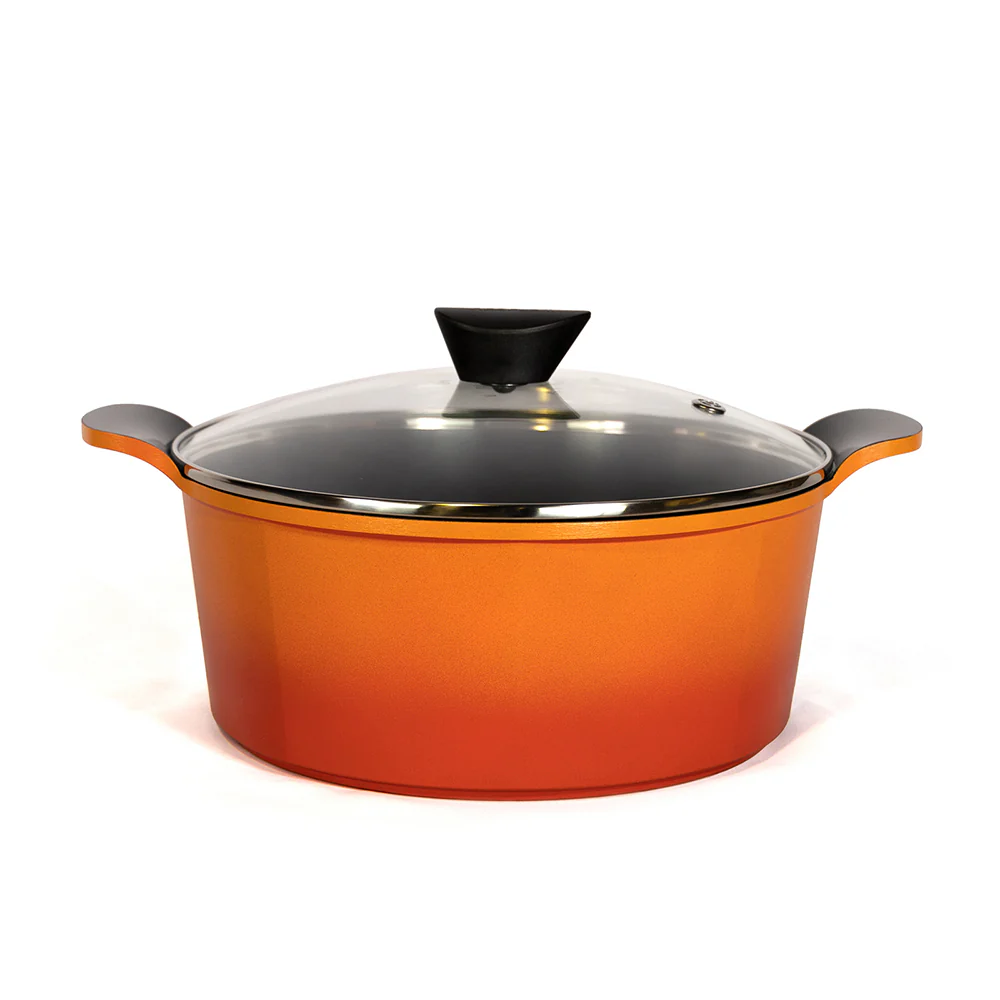 28cm Casserole Induction Orange
