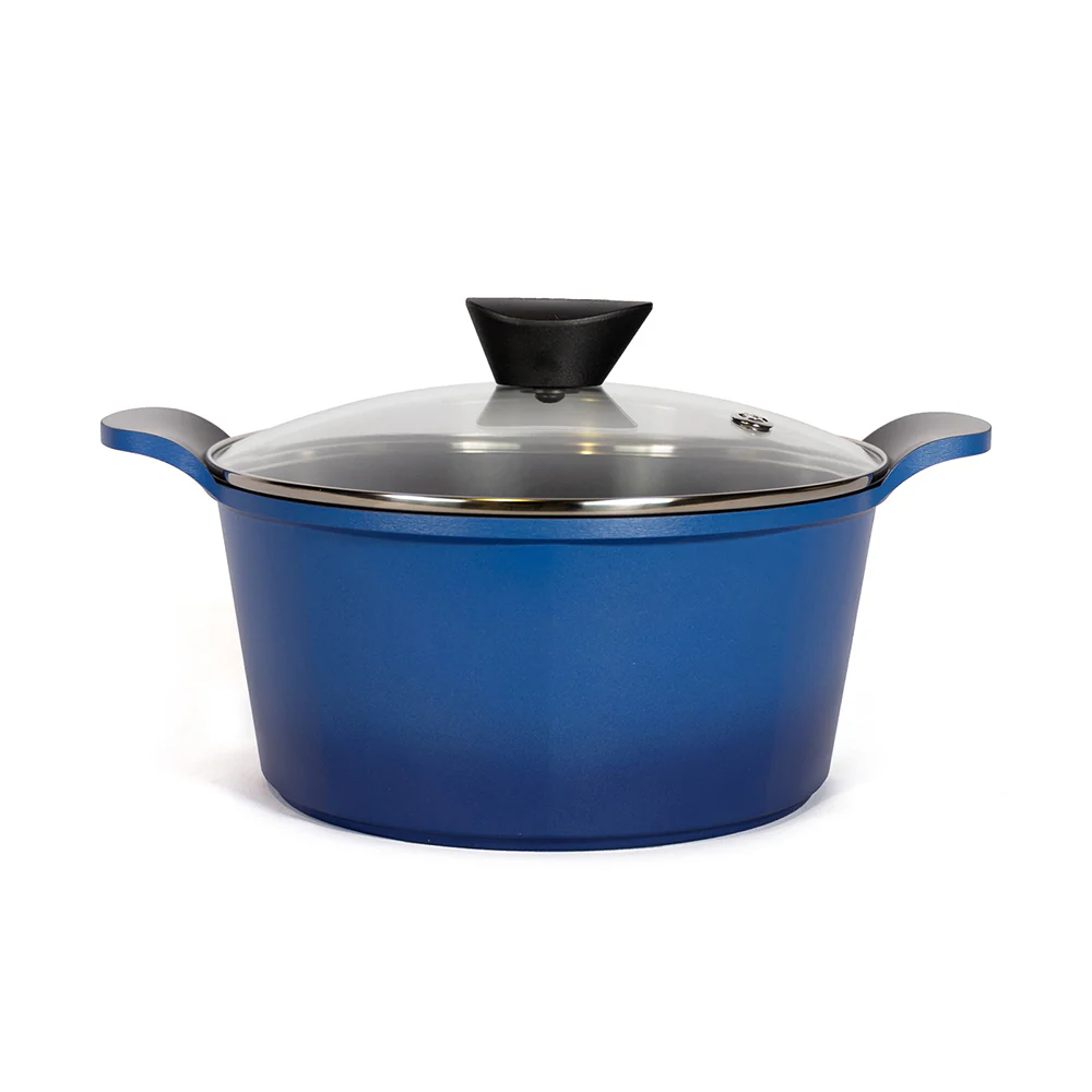 24cm Casserole Induction Blue