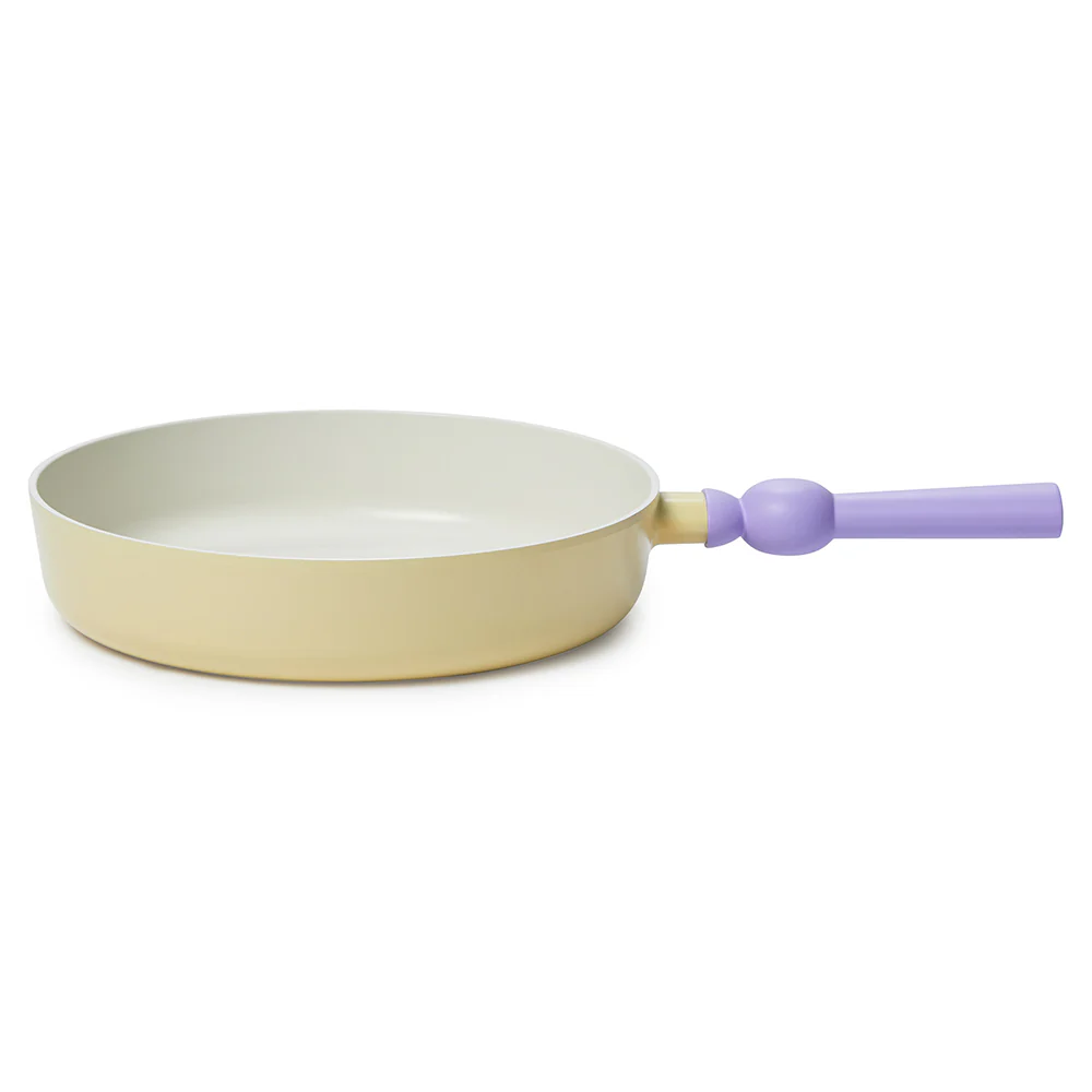 24cm Fry pan Induction Yellow
