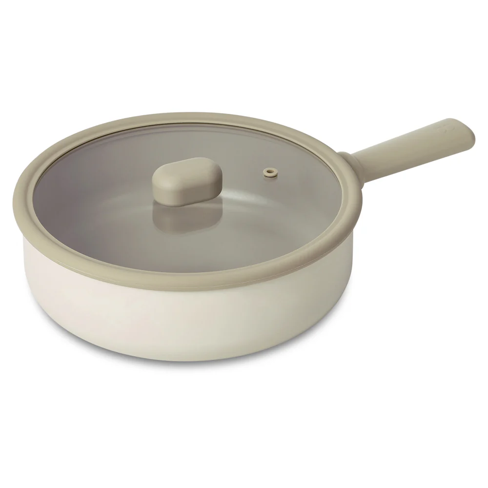 24cm Wok Induction includes a Glass lid with Silicon Rim