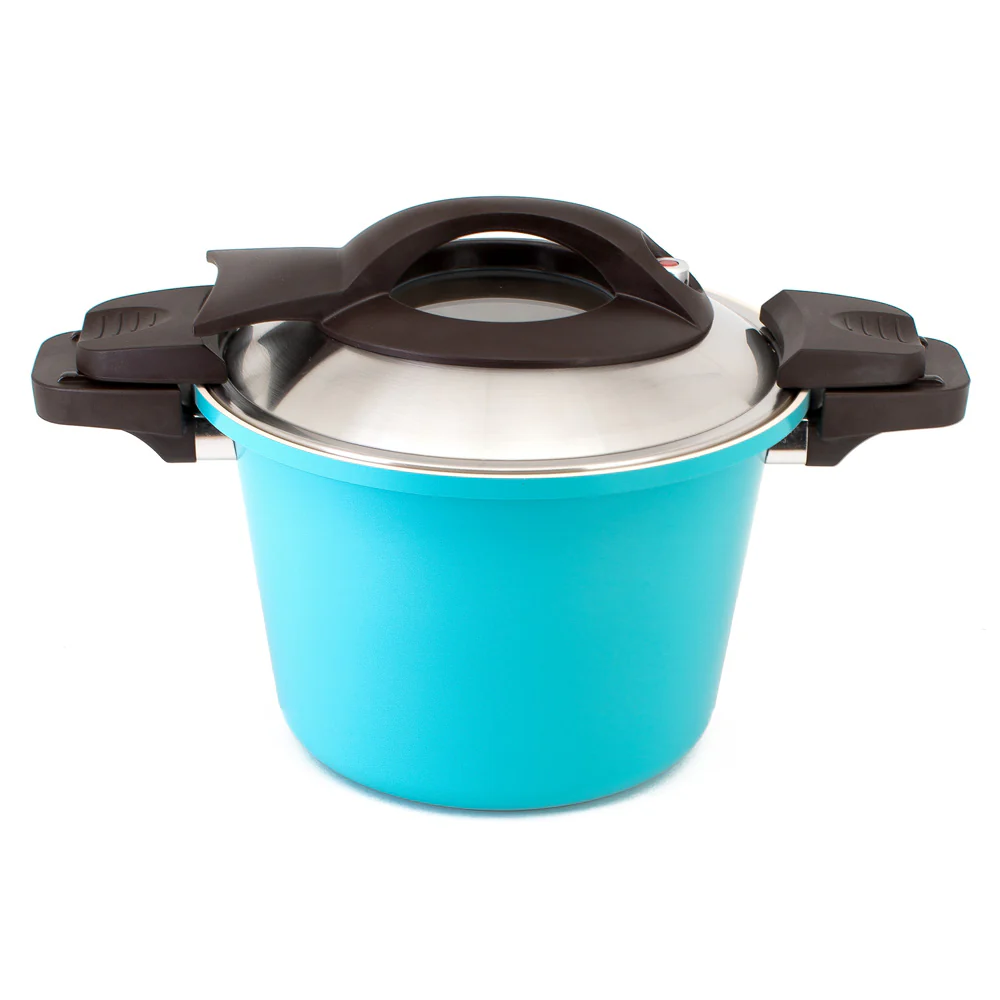 Low pressure cooker 26cm Induction with Stainless Lid Mint
