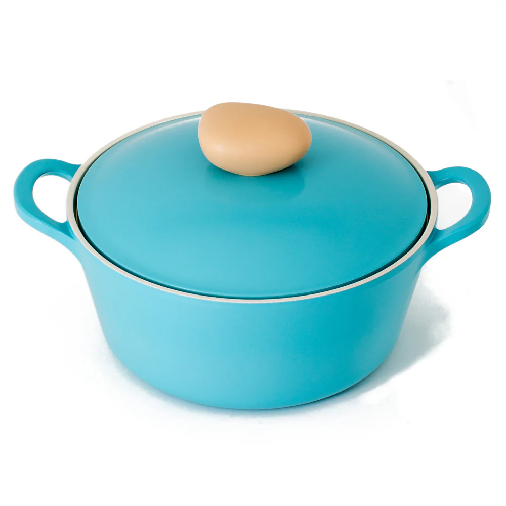 22cm Stockpot Induction with Die-Cast Lid Mint