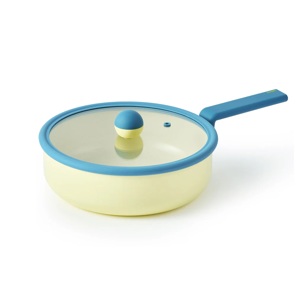 Multi pan 24cm with glass lid, Full induction