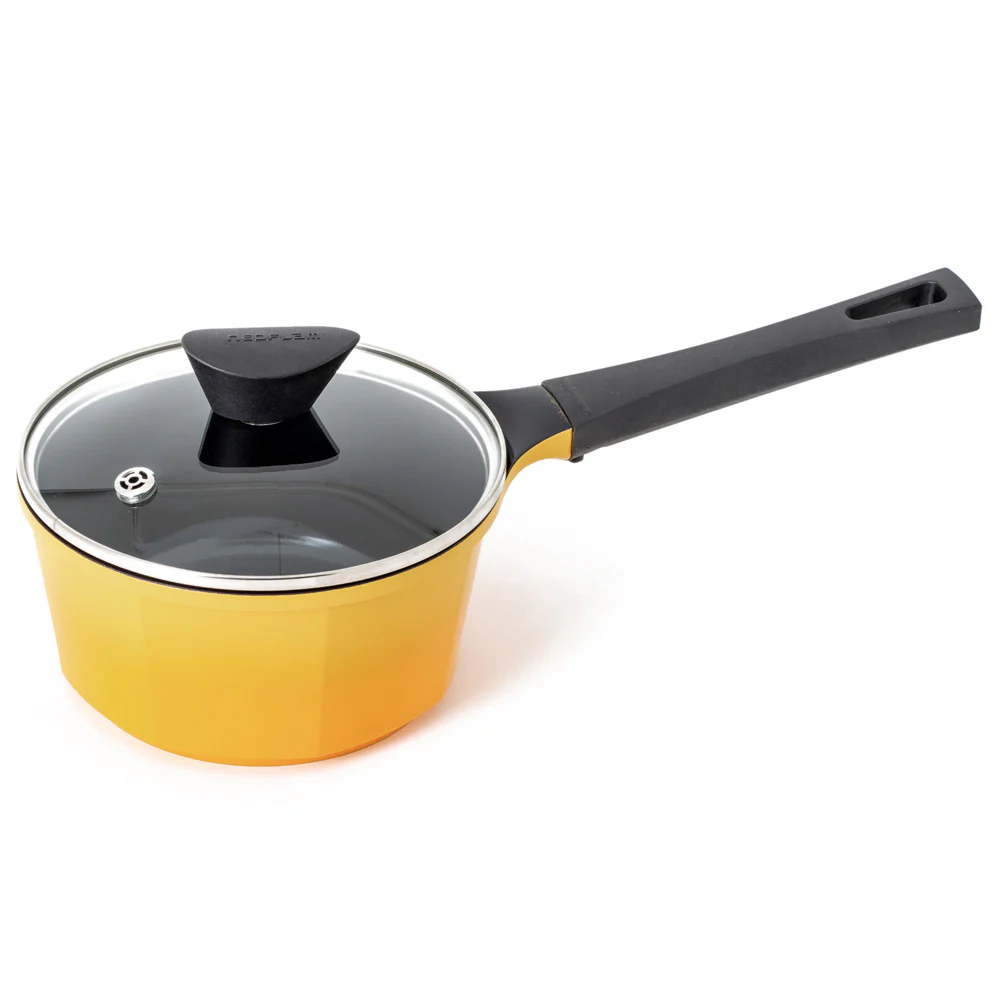 18cm Sauce Pan Induction Yellow