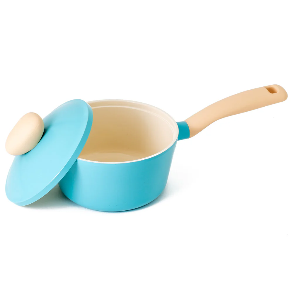 18cm Sauce Pan Induction with Die-Cast Lid Mint