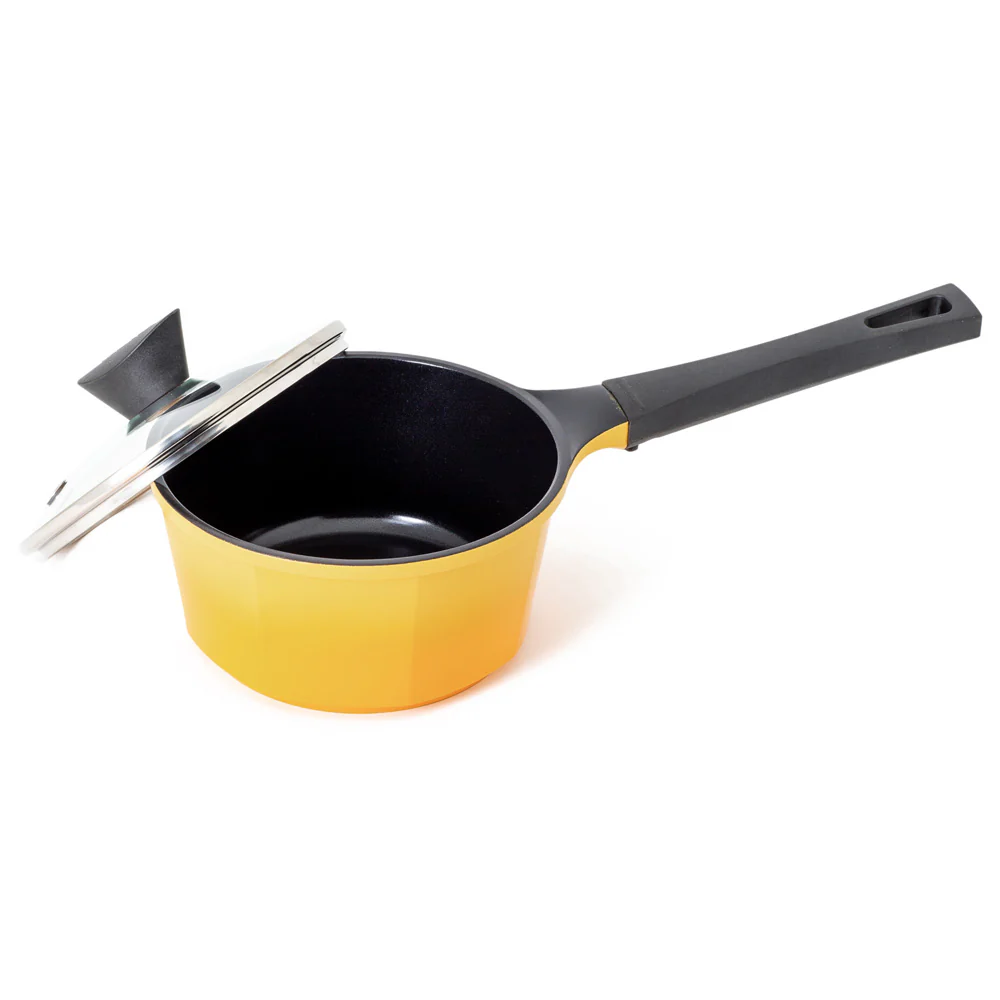 18cm Sauce Pan Induction Yellow