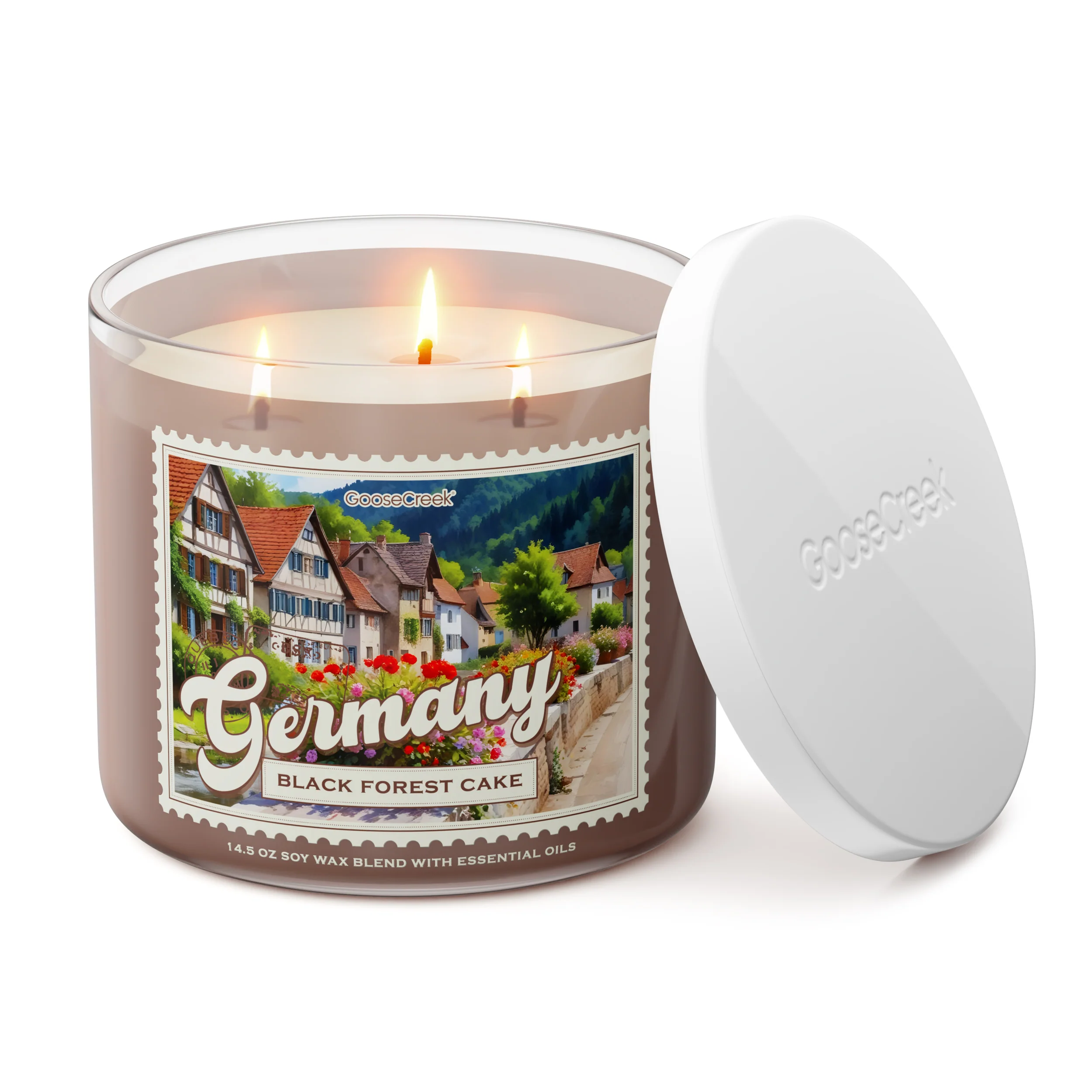 Black Forest Cake Germany Large 3-Wick Candle