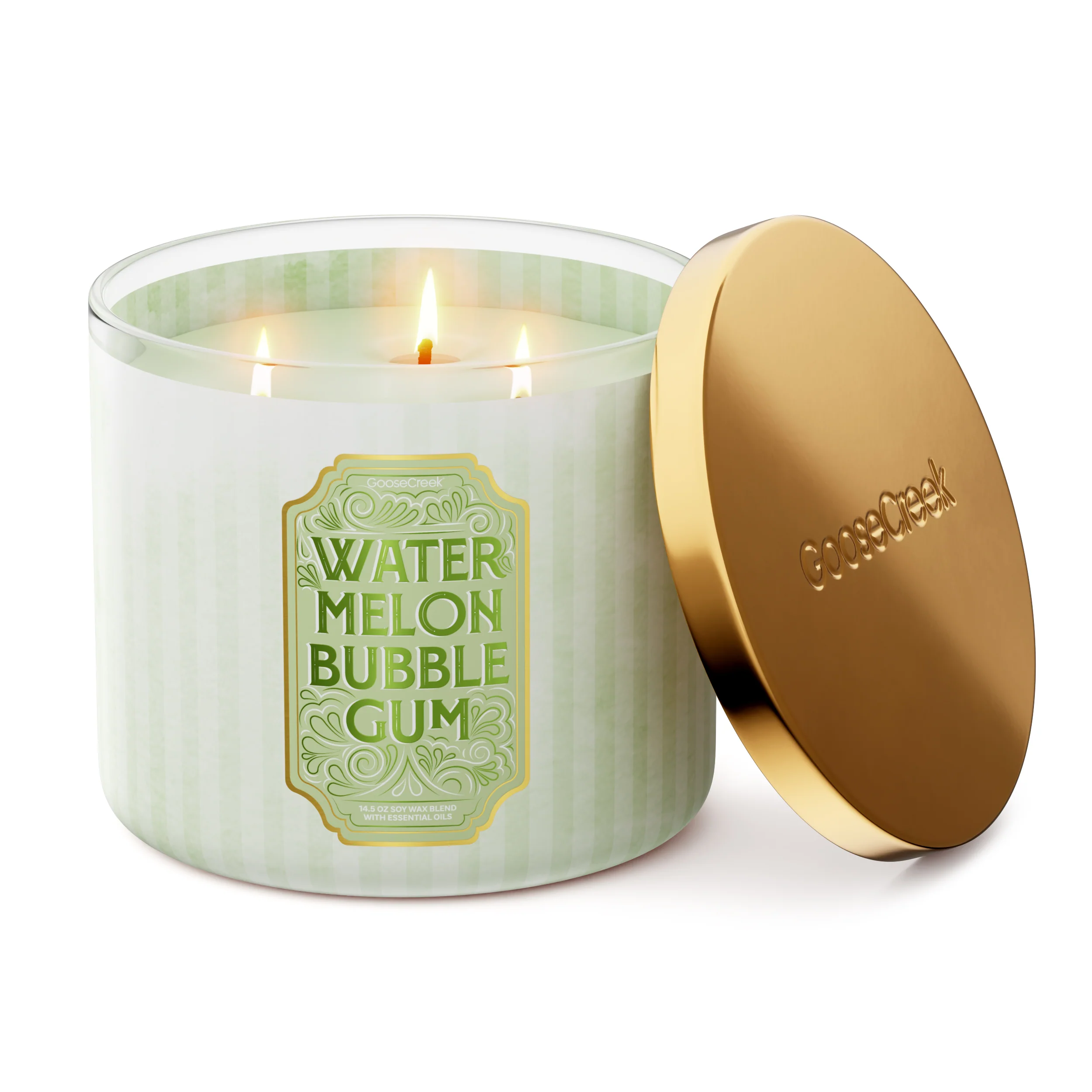Watermelon Bubble Gum 3-Wick Candle