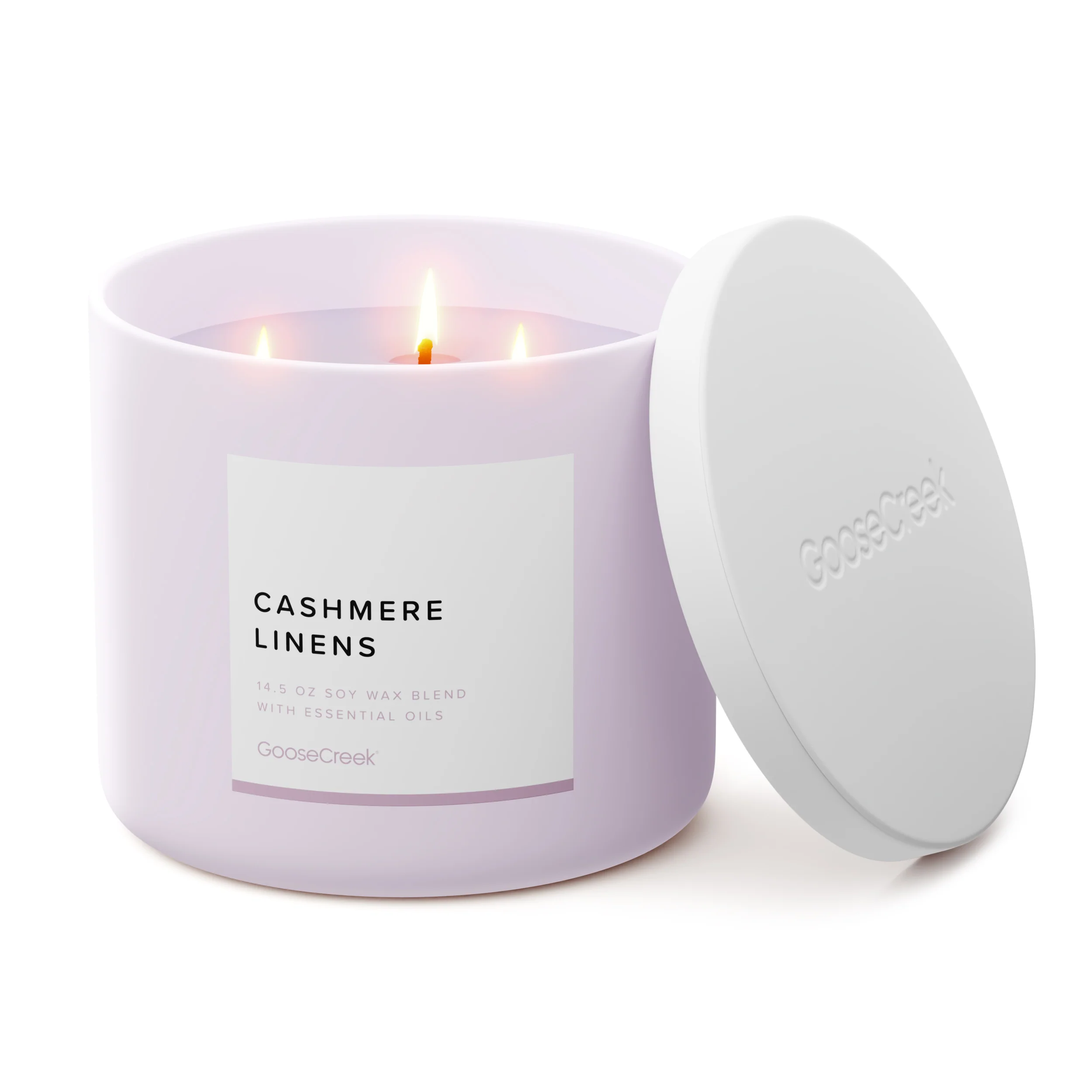 Cashmere Linens 3-Wick Candle