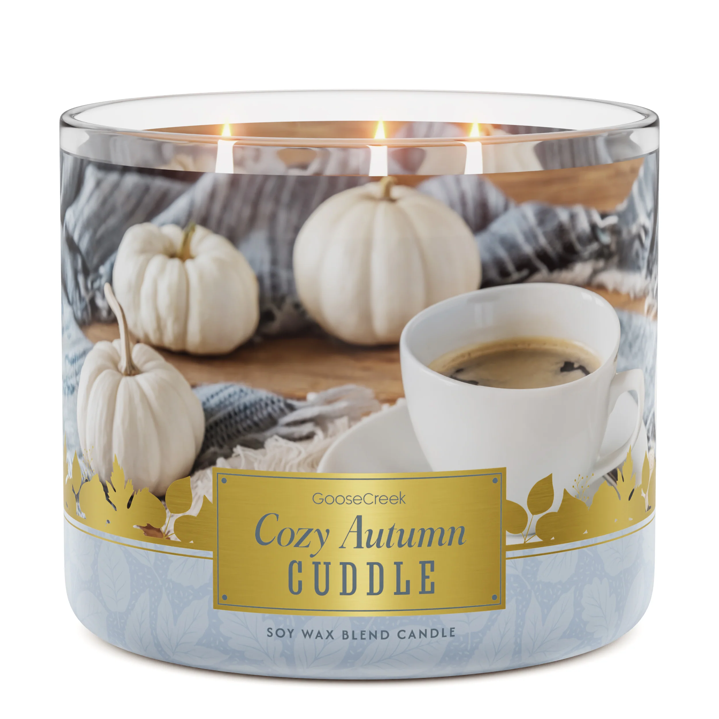 Cozy Autumn Cuddle 3-Wick Candle