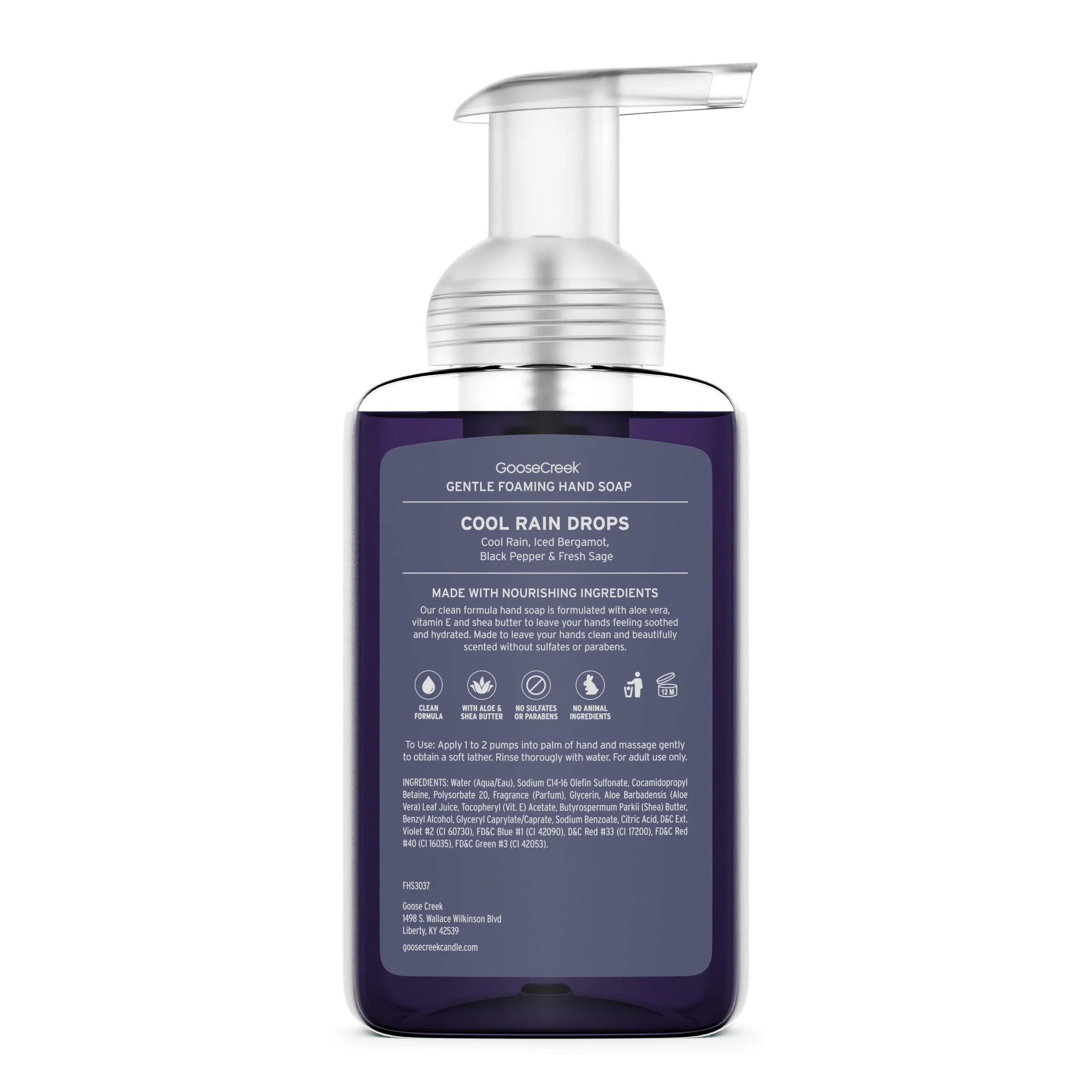 Cool Rain Drops Lush Foaming Hand Soap