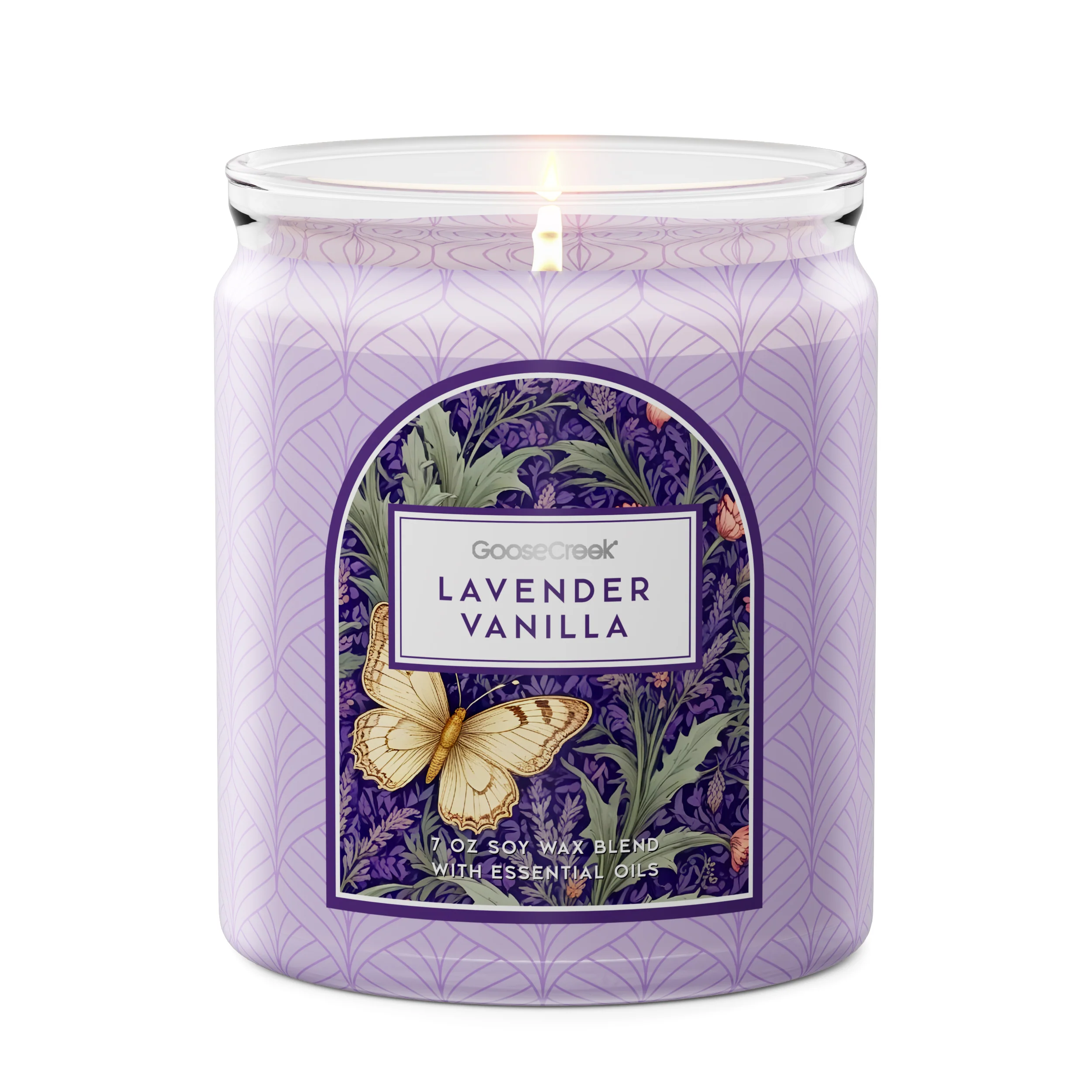 Lavender Vanilla 7oz Single Wick Candle