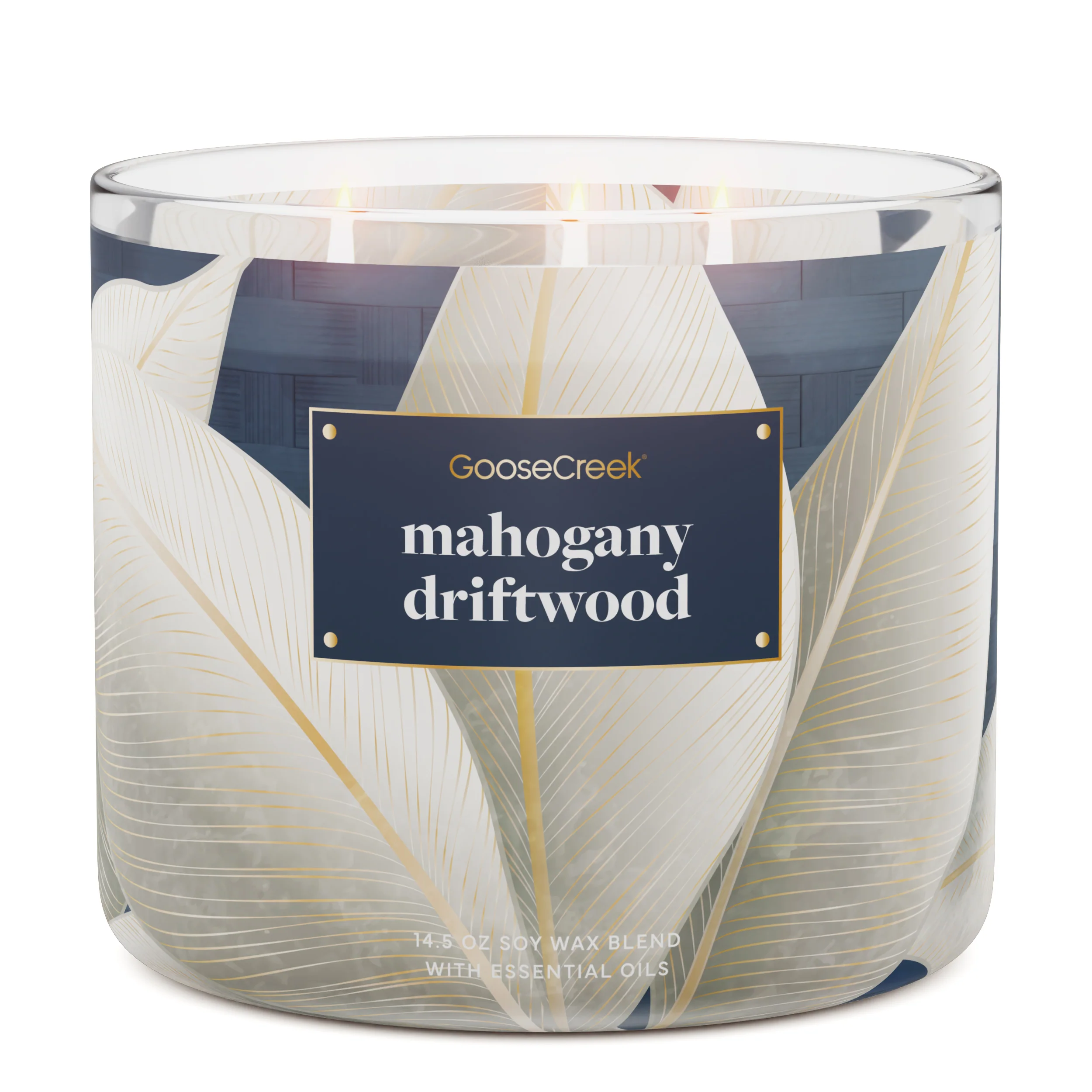Mahogany Driftwood 3-Wick Candle