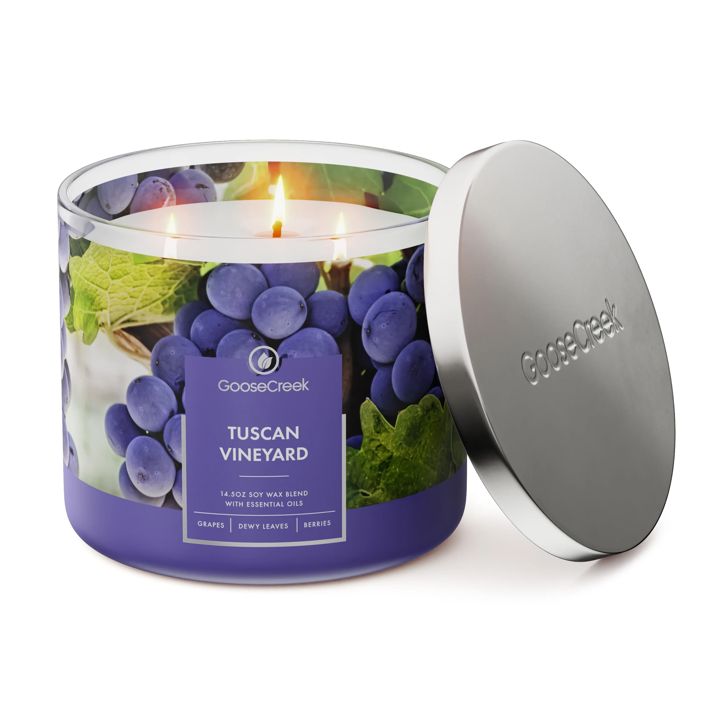 Tuscan Vineyard 3-Wick Candle