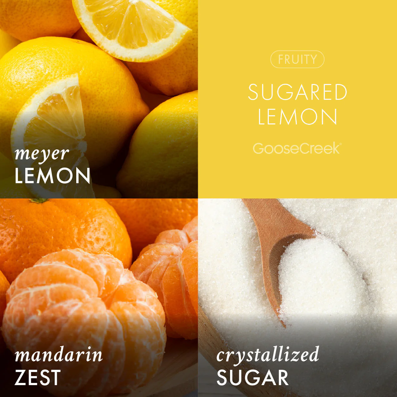 Odor Eliminating Sugared Lemon 3-Wick Candle