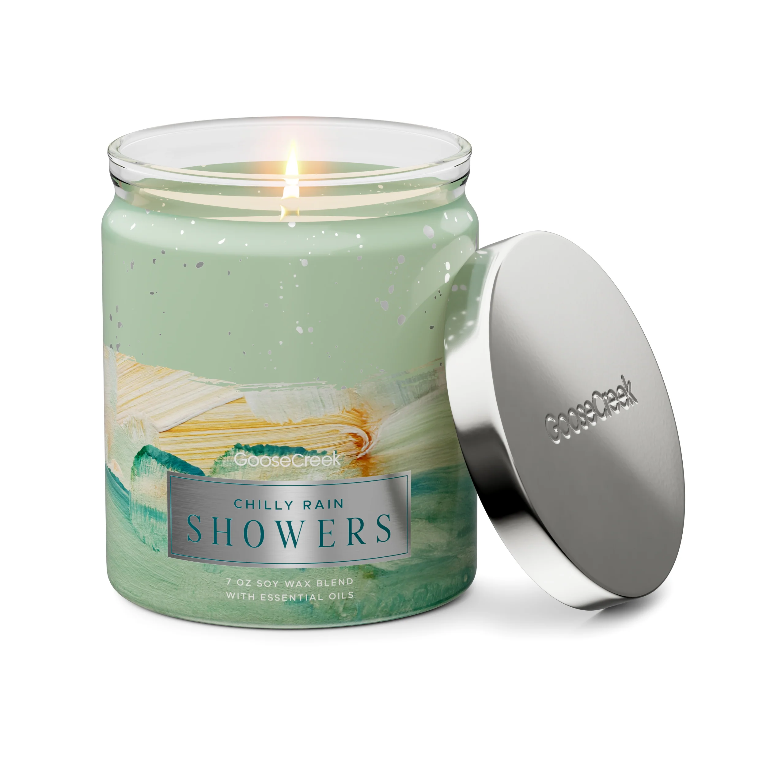 Chilly Rain Showers 7oz Single Wick Candle
