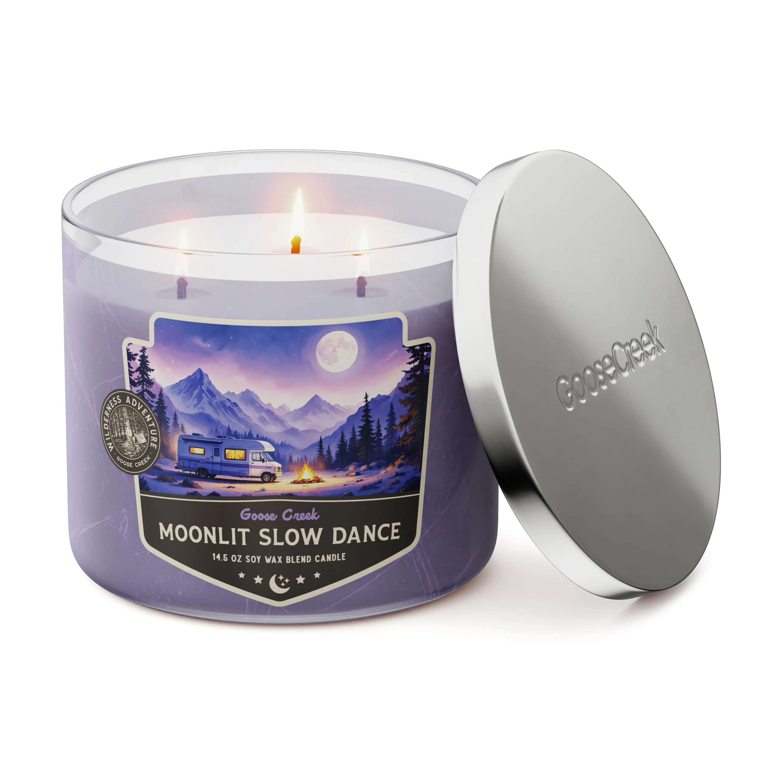 Moonlit Slow Dance 3-Wick Candle