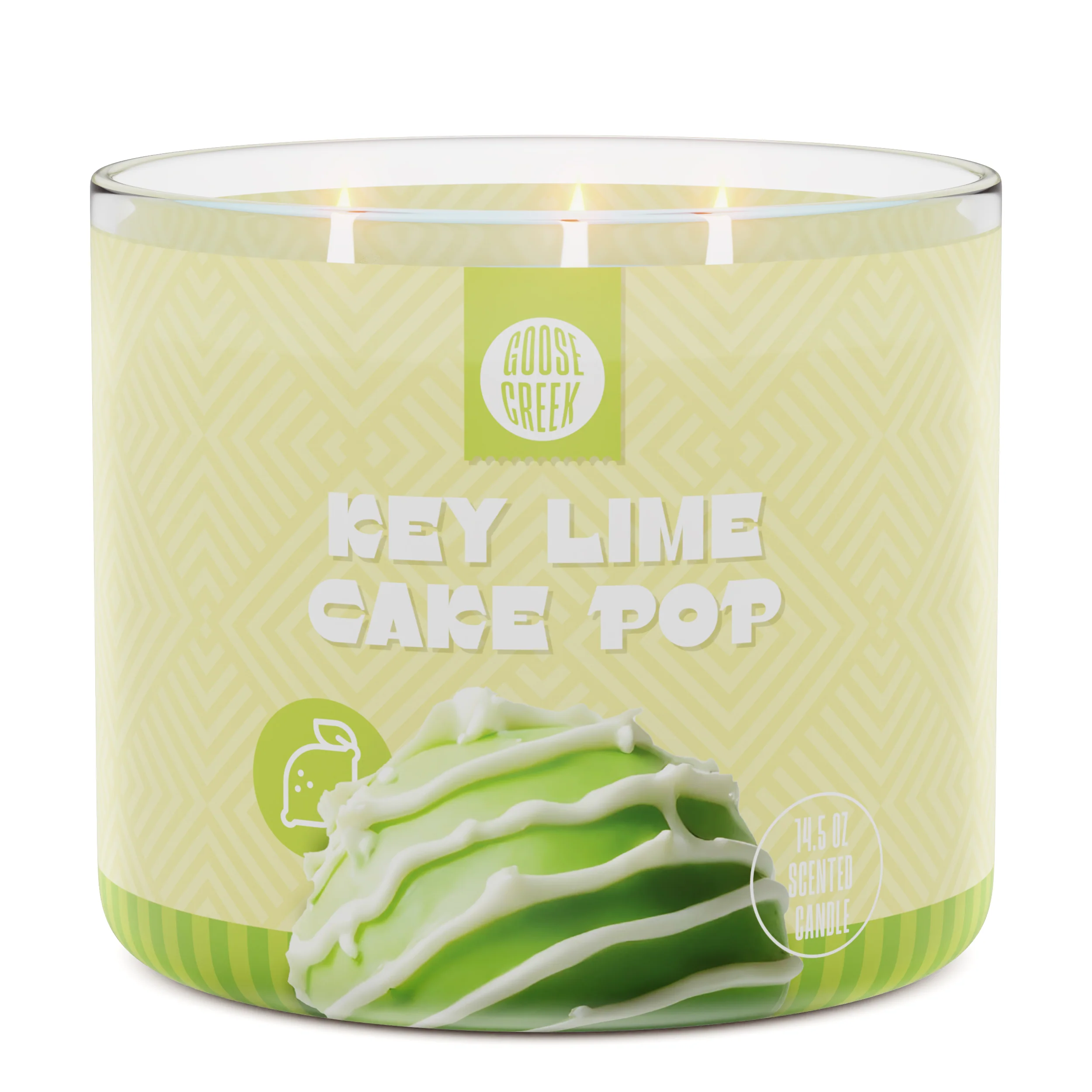 Key Lime Cake Pop 3-Wick Candle