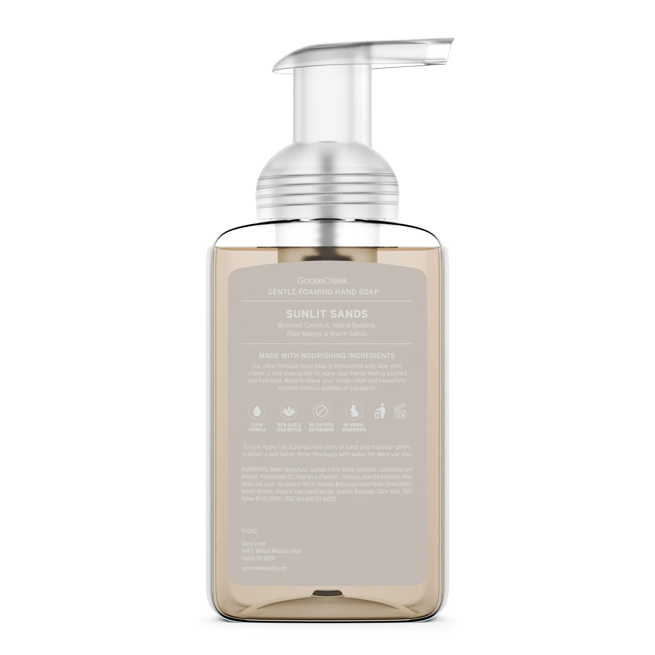Sunlit Sands Lush Foaming Hand Soap