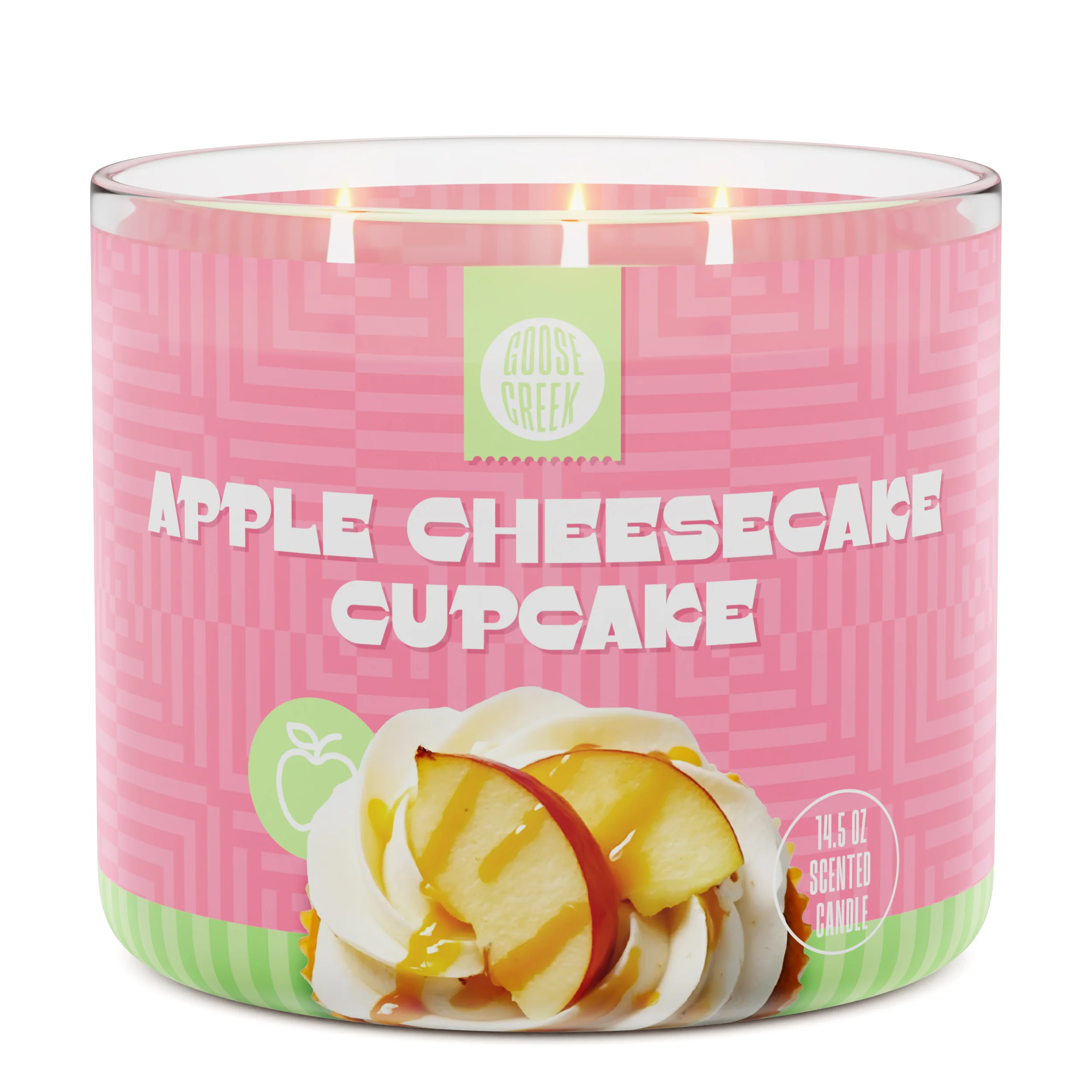 Apple Cheesecake Cupcake 3-Wick Candle