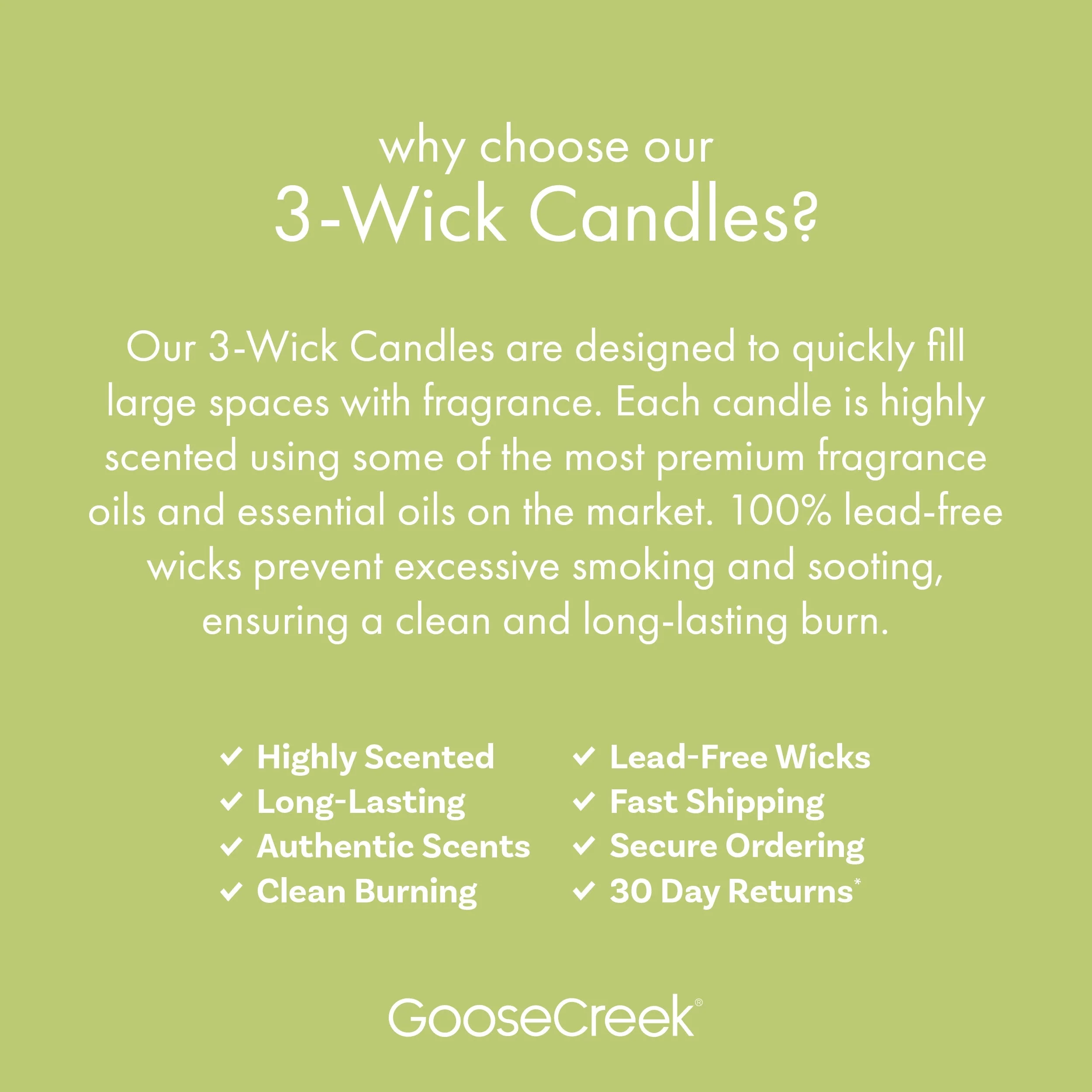 Tuscan Cypress 3-Wick Candle