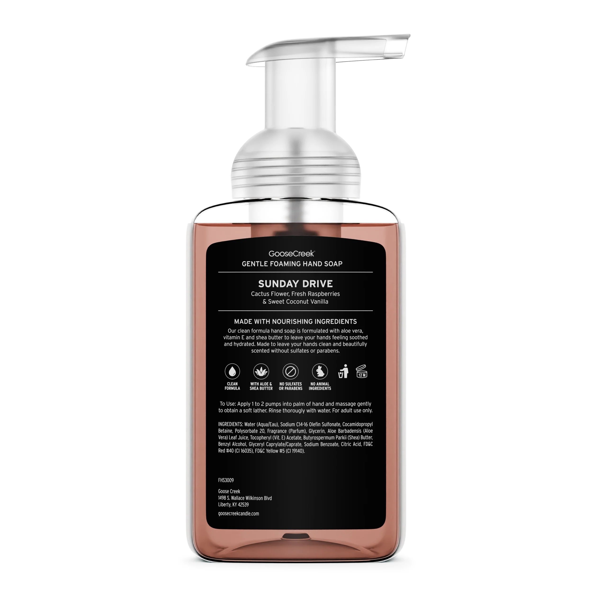 Sunday Drive Lush Foaming Hand Soap