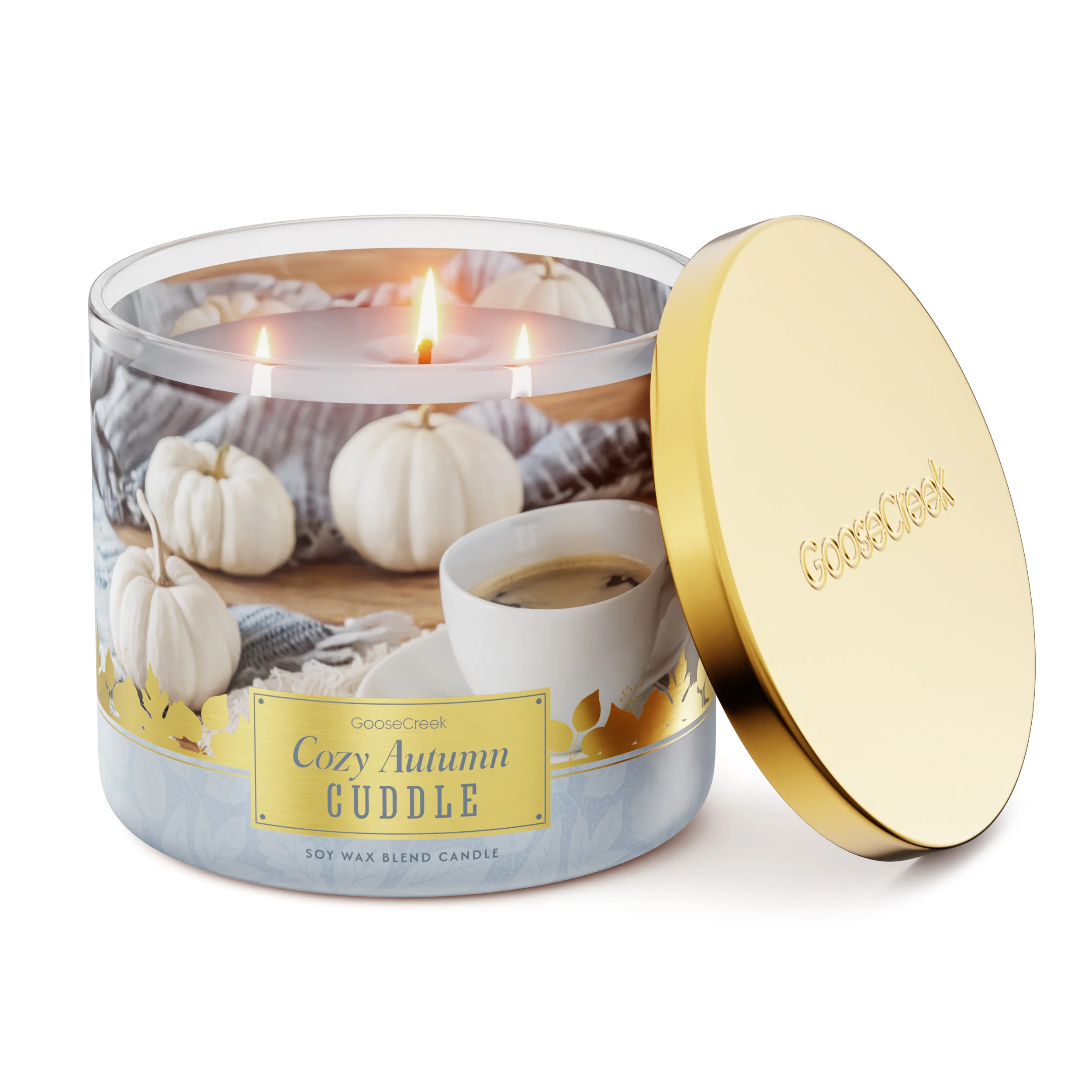 Cozy Autumn Cuddle 3-Wick Candle