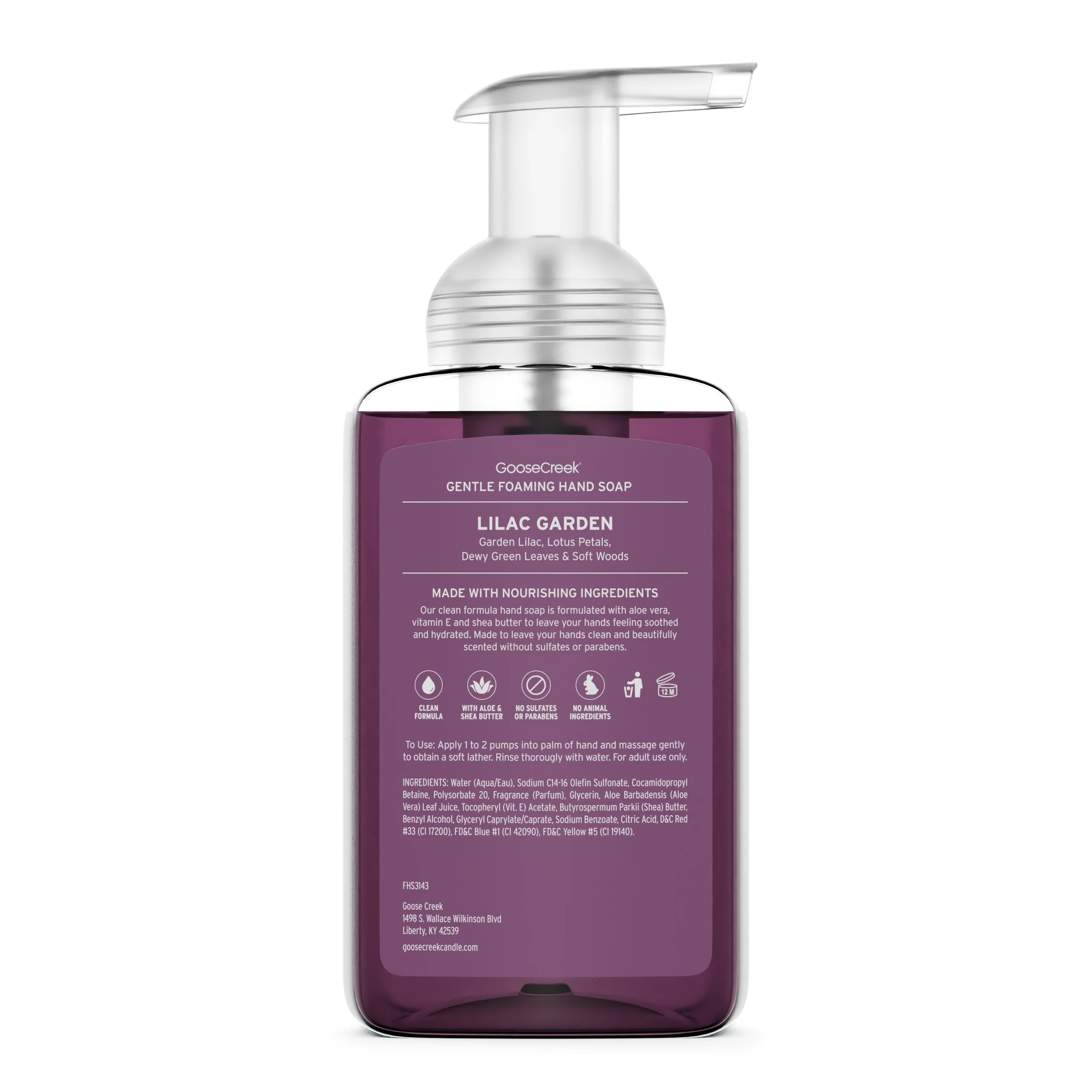 Lilac Garden Lush Foaming Hand Soap