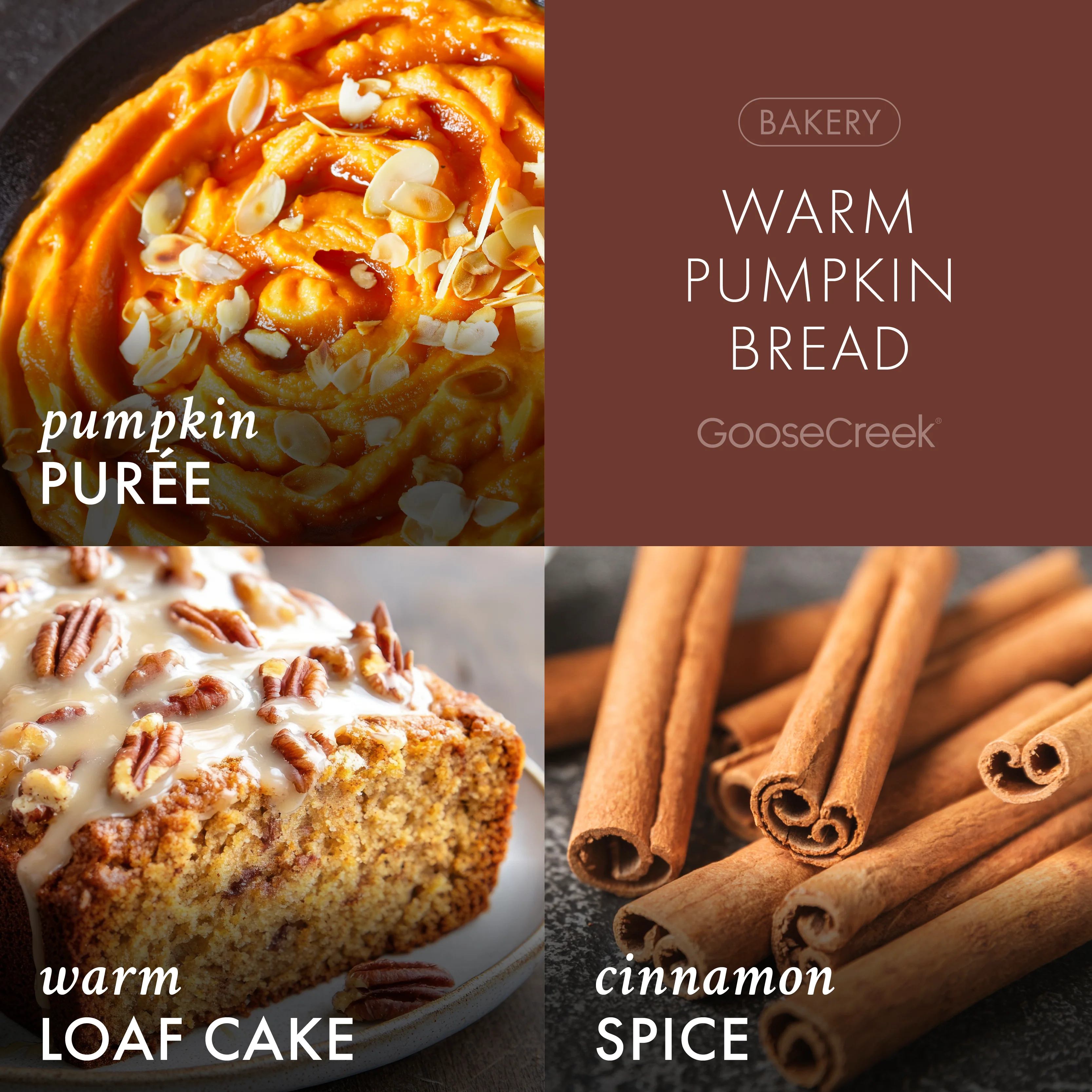 Warm Pumpkin Bread 3-Wick Candle