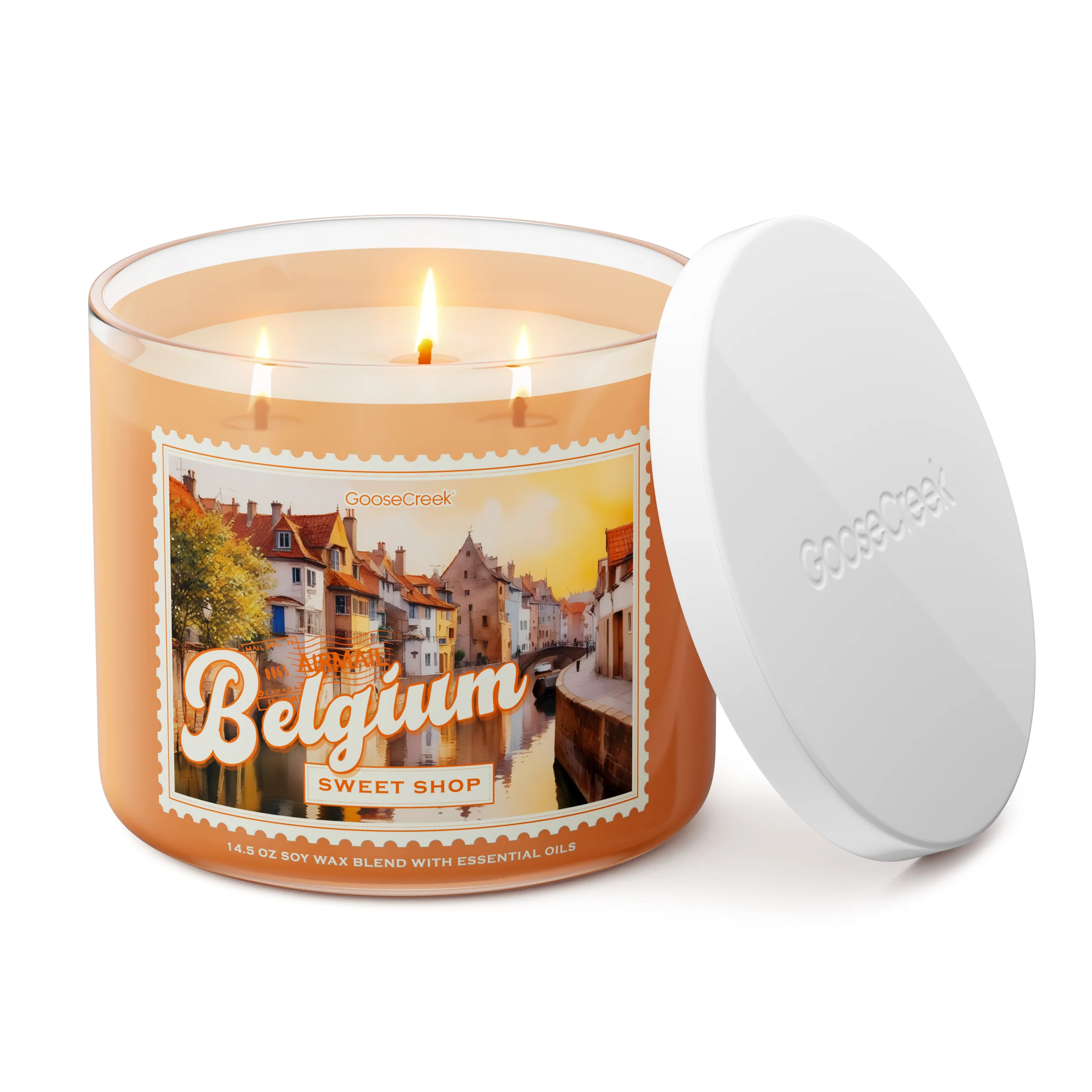 Sweet Shop Belgium Large 3-Wick Candle
