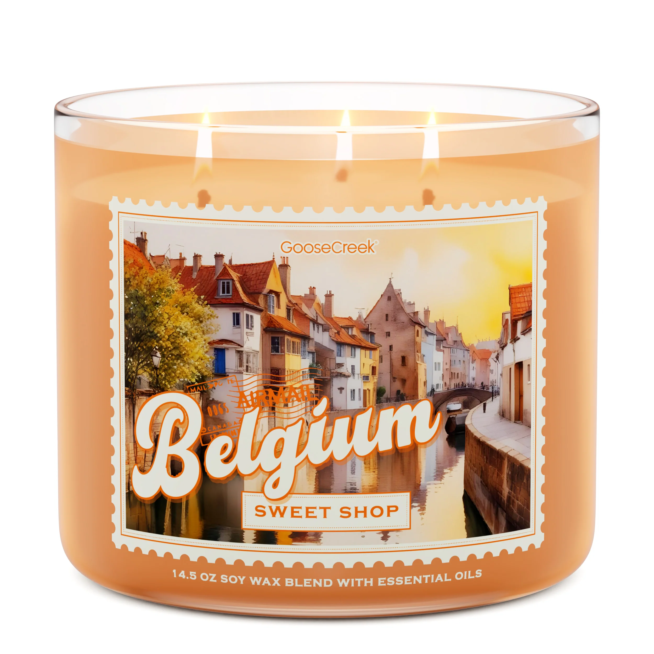 Sweet Shop Belgium Large 3-Wick Candle