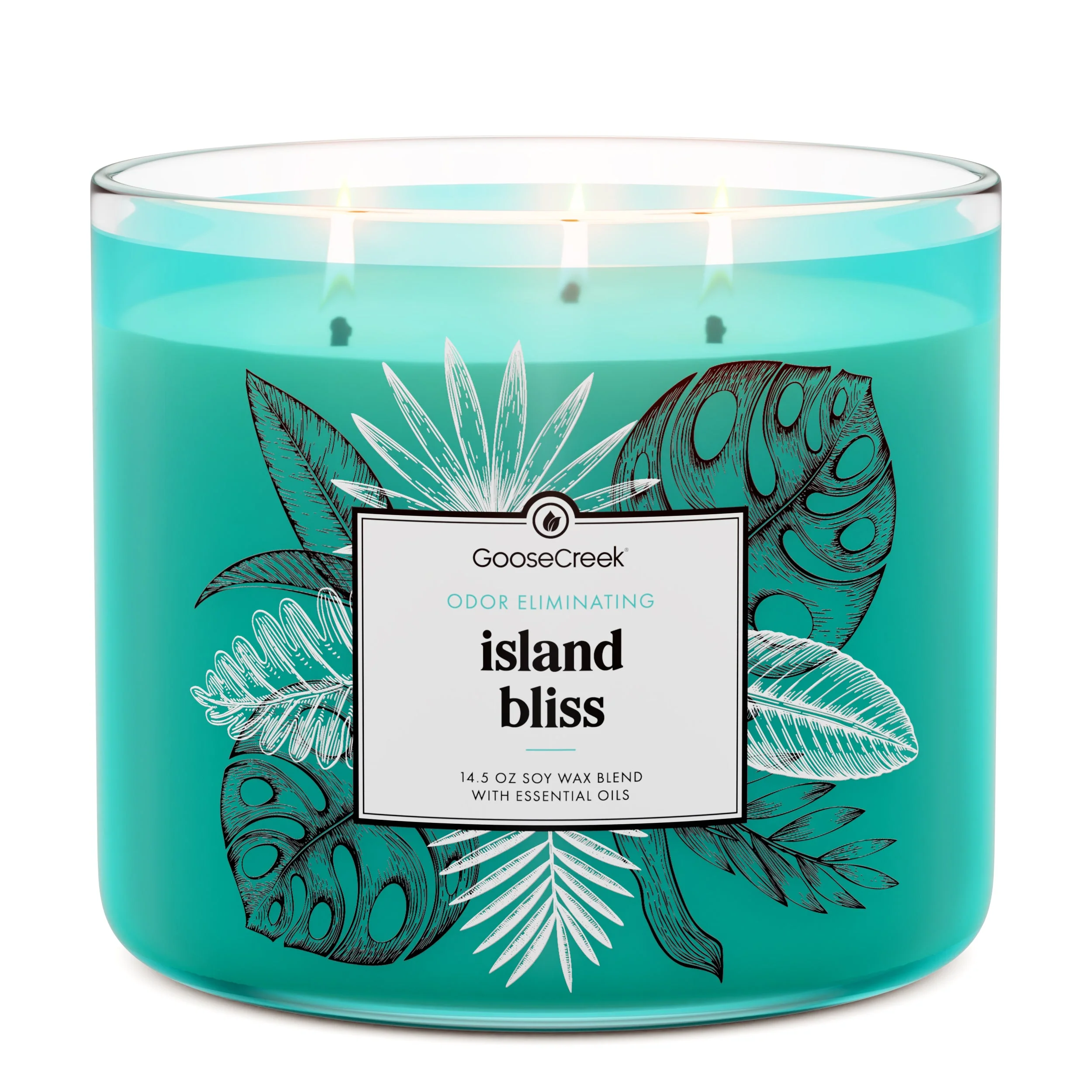 Odor Eliminating Island Bliss 3-Wick Candle