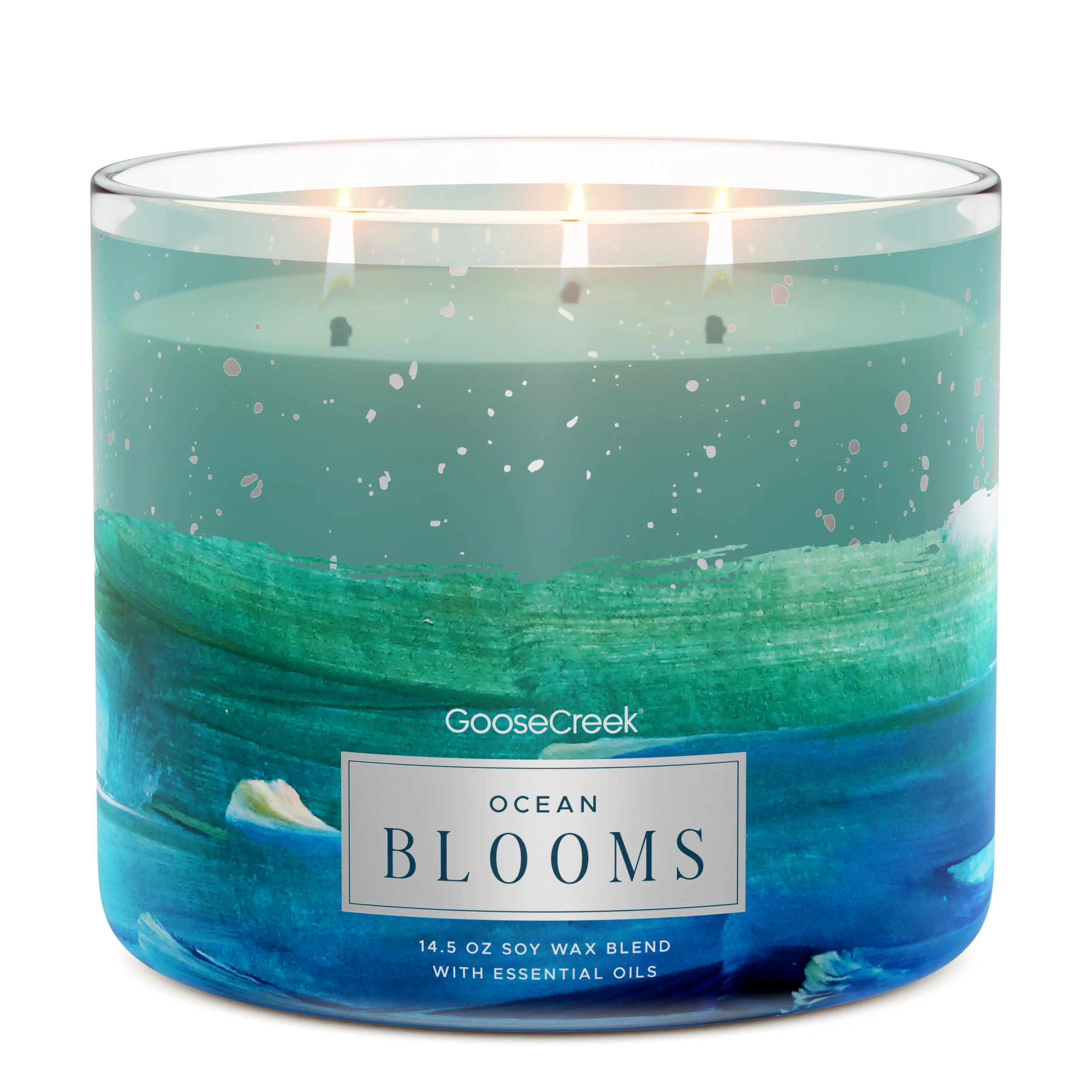 Ocean Blooms 3-Wick Candle
