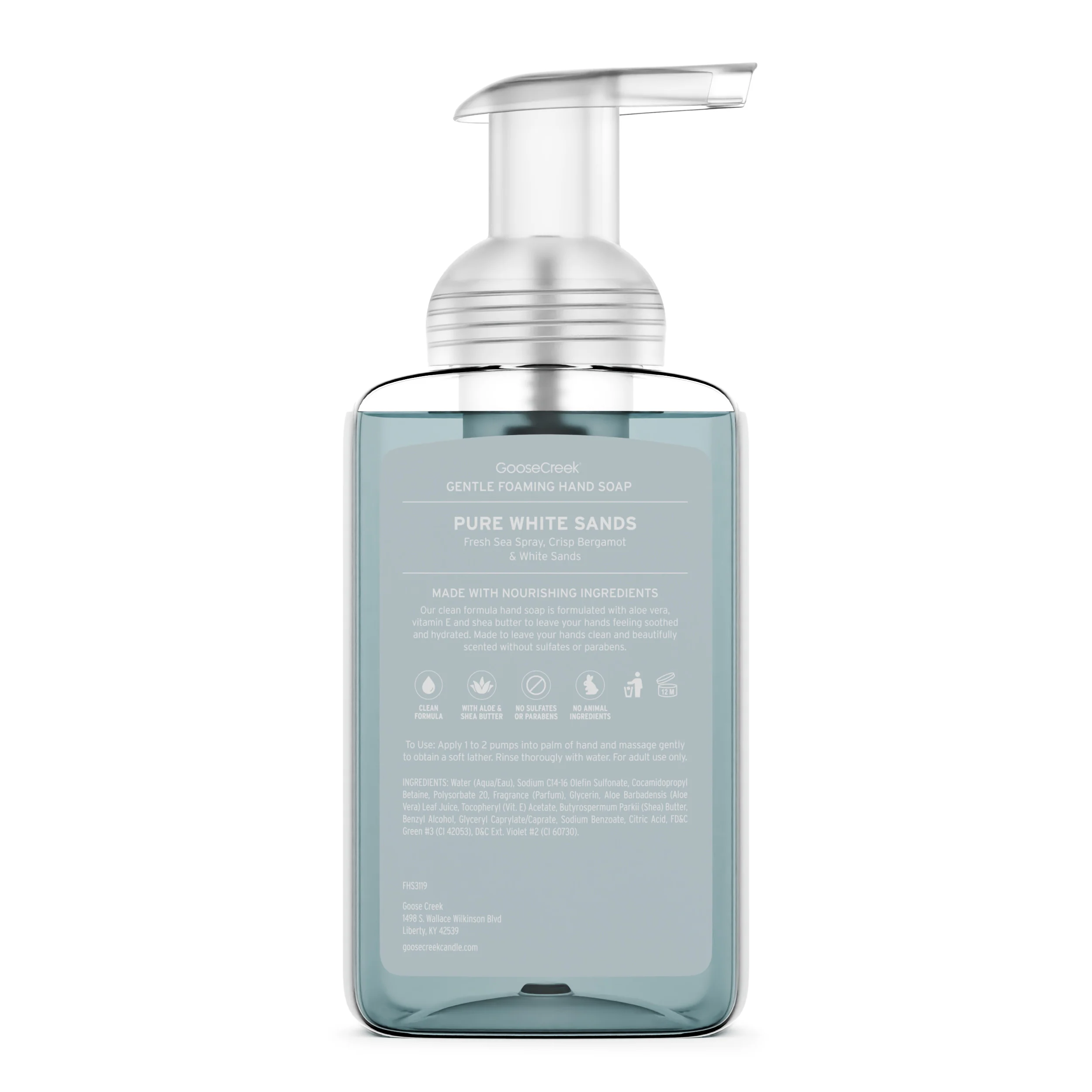 Pure White Sands Lush Foaming Hand Soap
