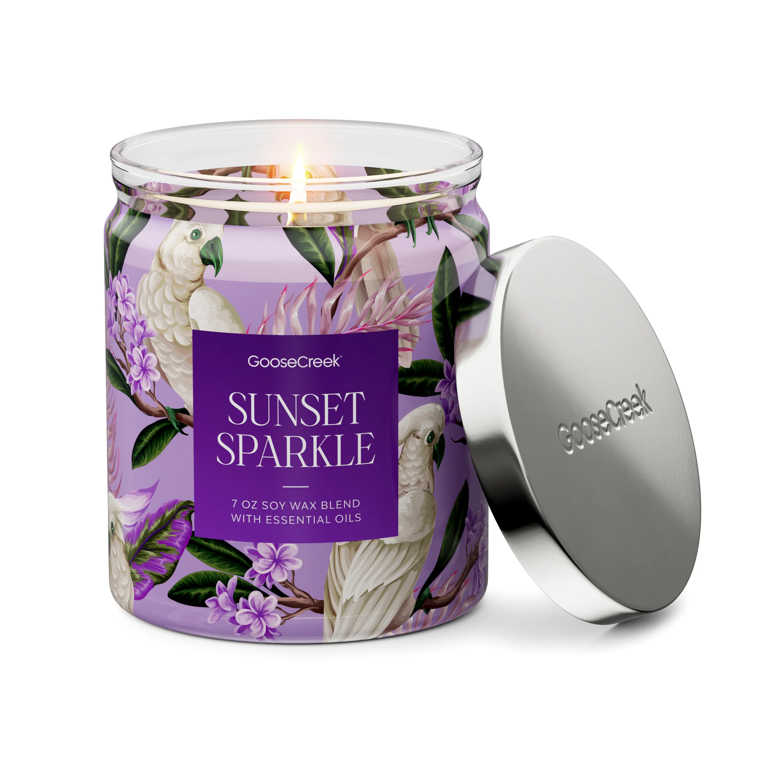 Sunset Sparkle 7oz Single Wick Candle