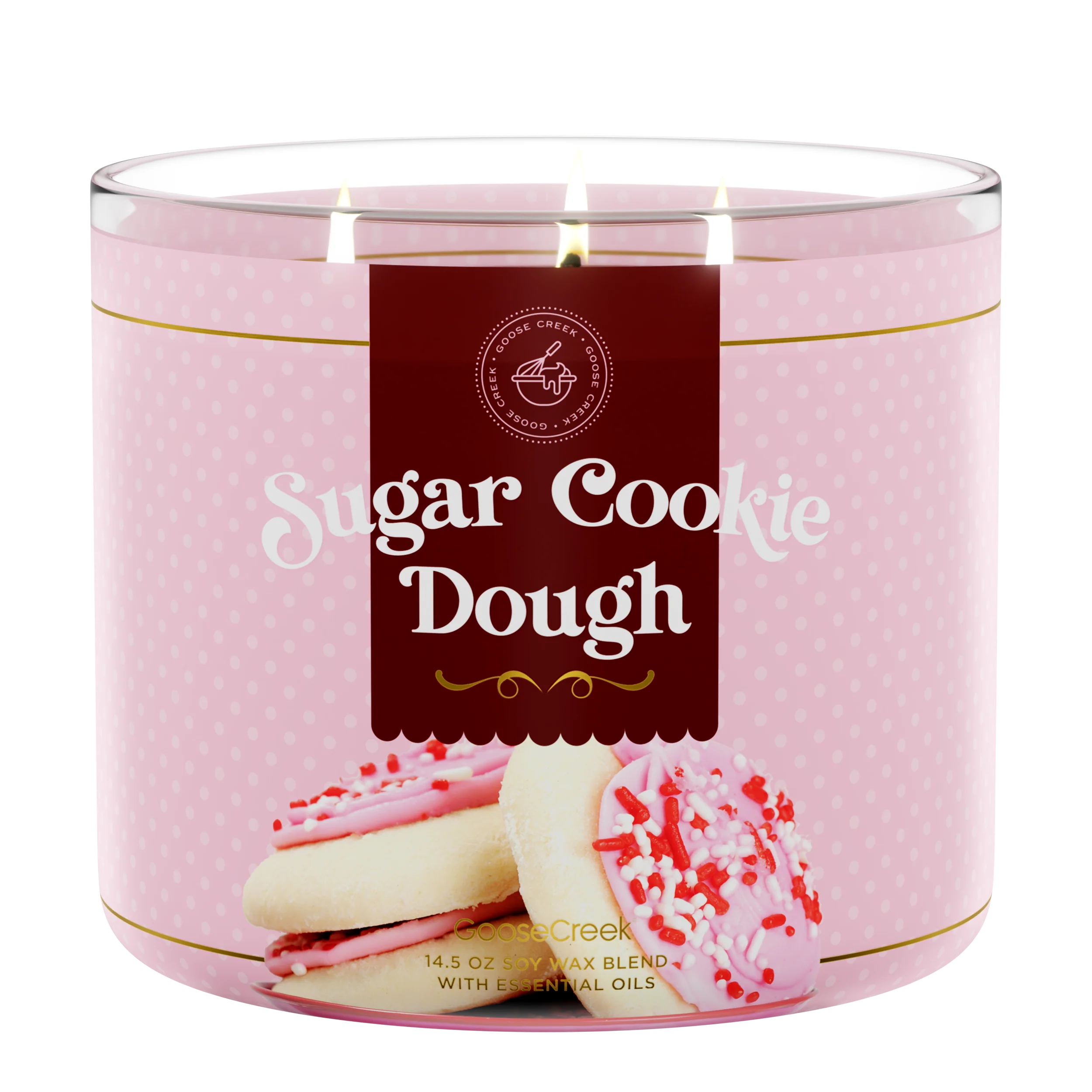 Sugar Cookie Dough 3-Wick Candle