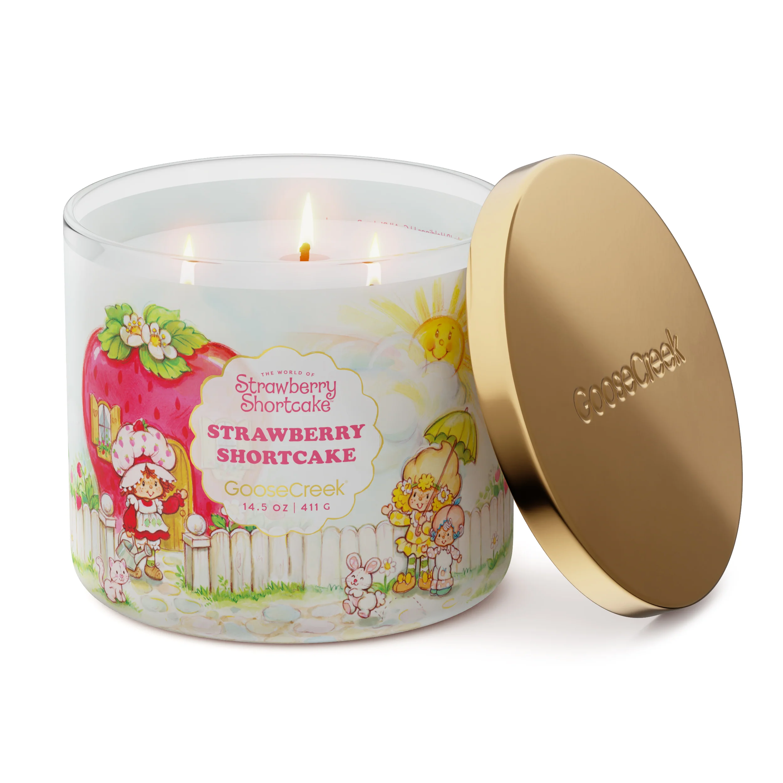 Strawberry Shortcake 3-Wick Candle