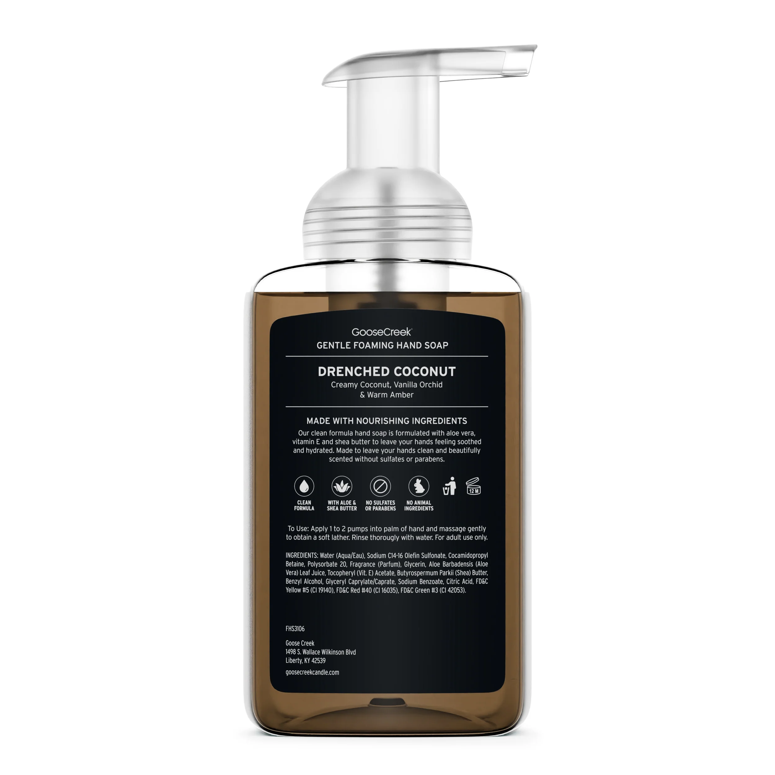 Drenched Coconut Lush Foaming Hand Soap