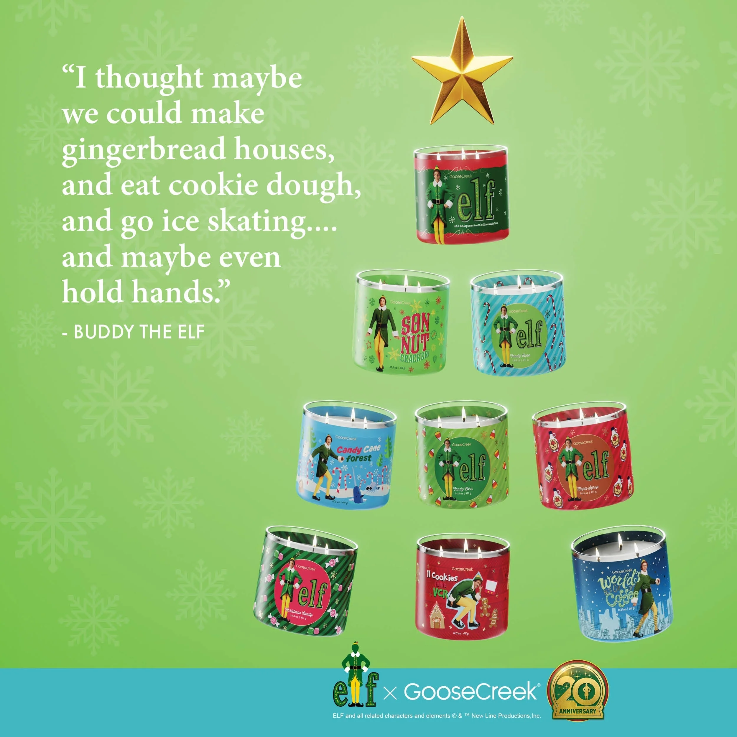 Maple Syrup 3-Wick Elf Candle