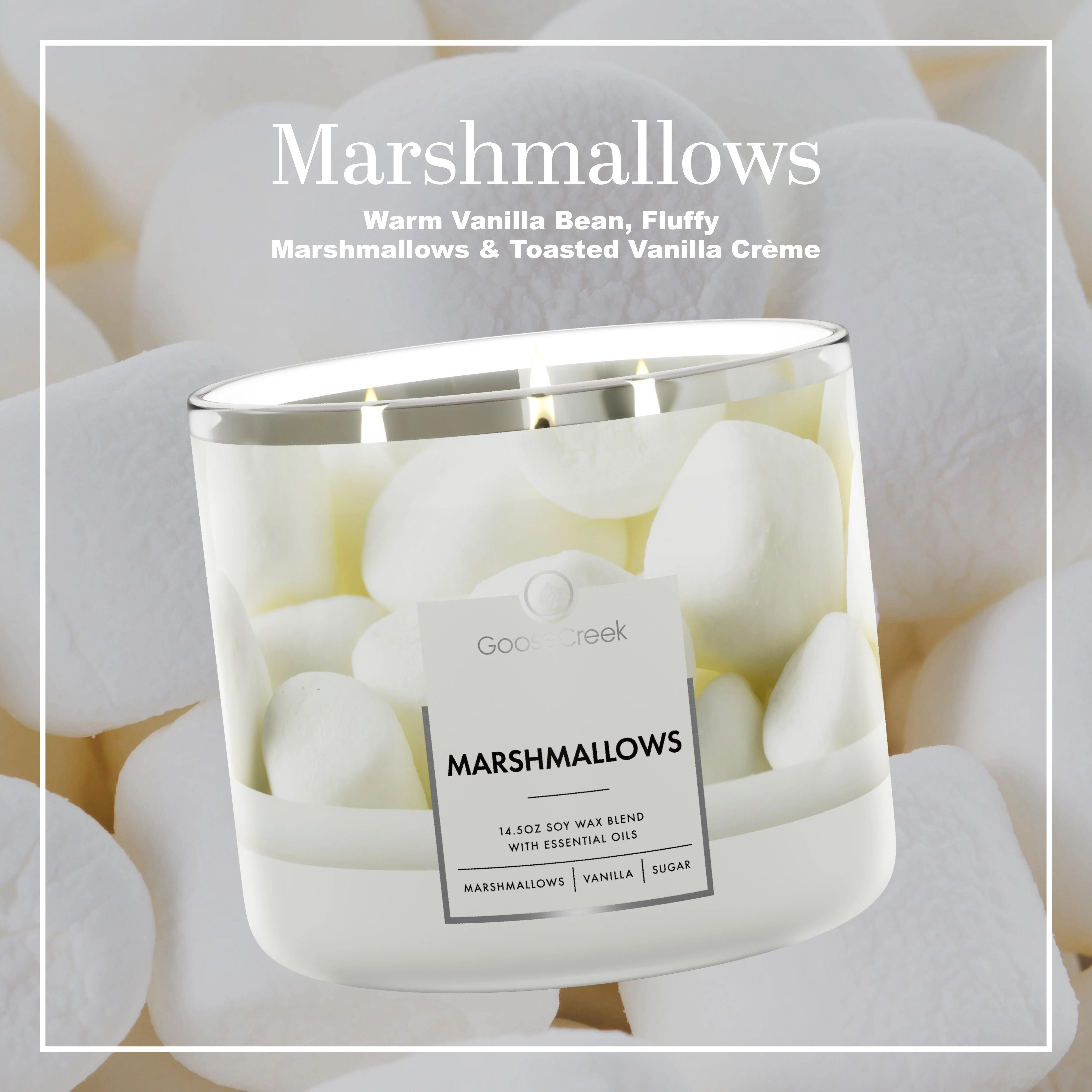 Marshmallows 3-Wick Candle