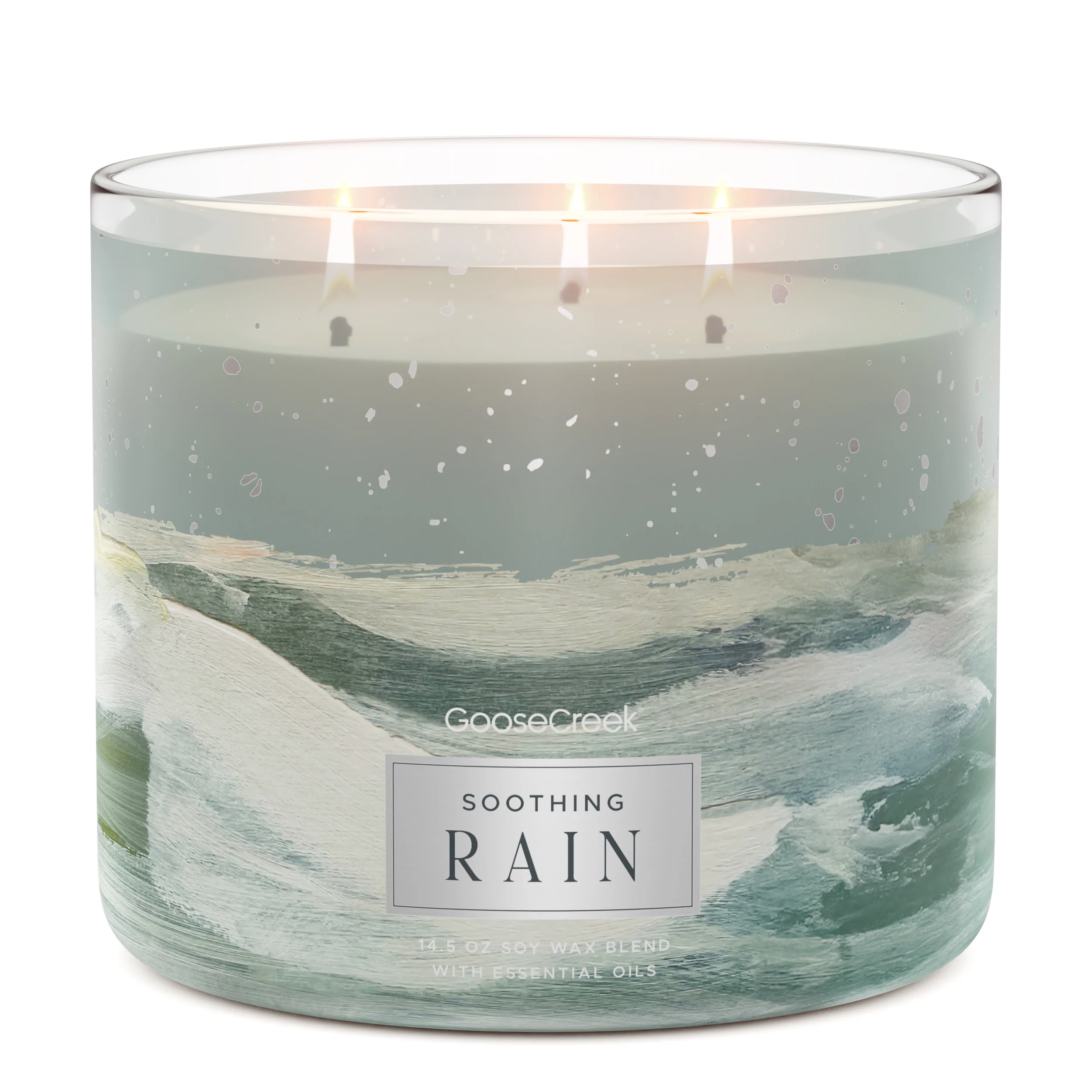Soothing Rain 3-Wick Candle