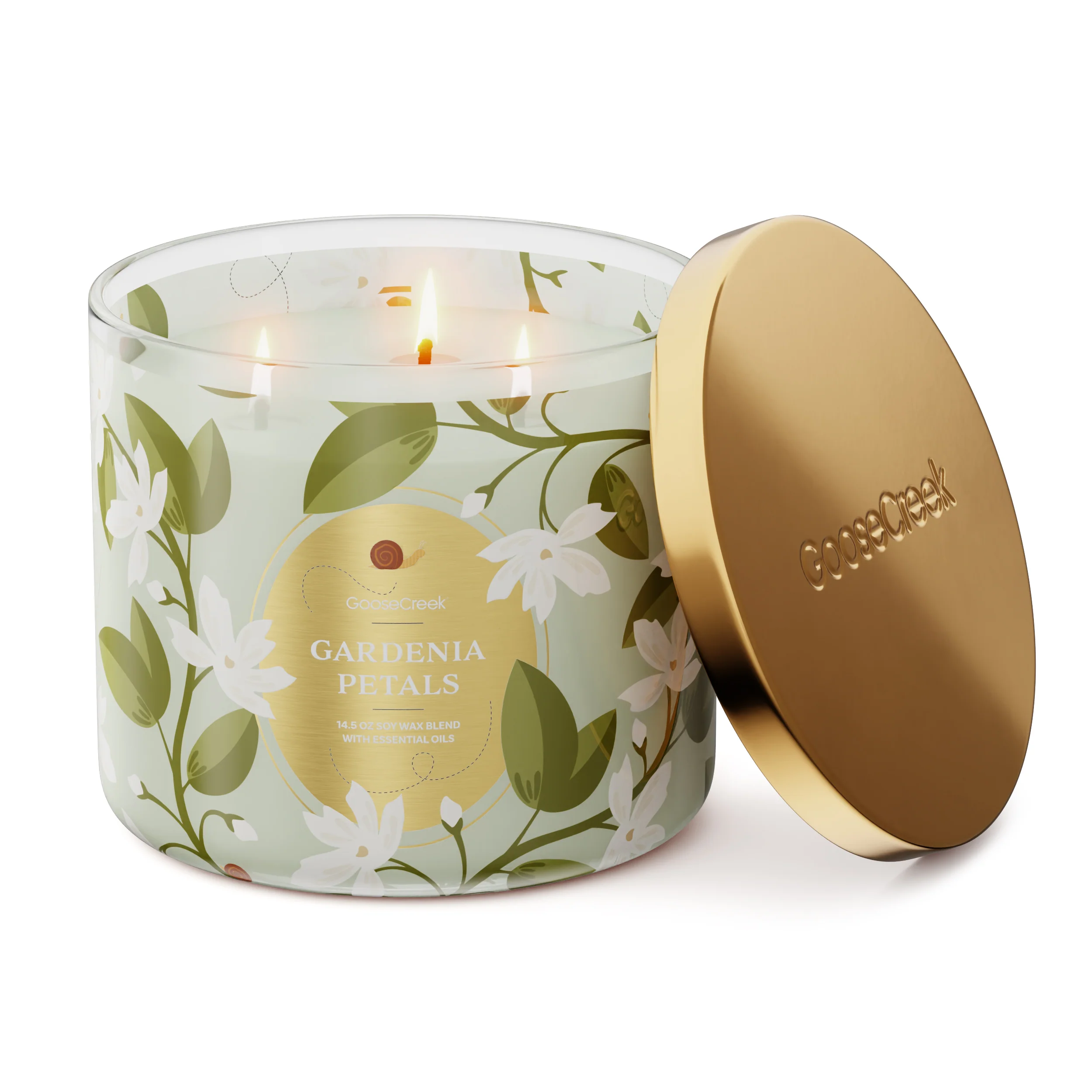Gardenia Petals 3-Wick Candle