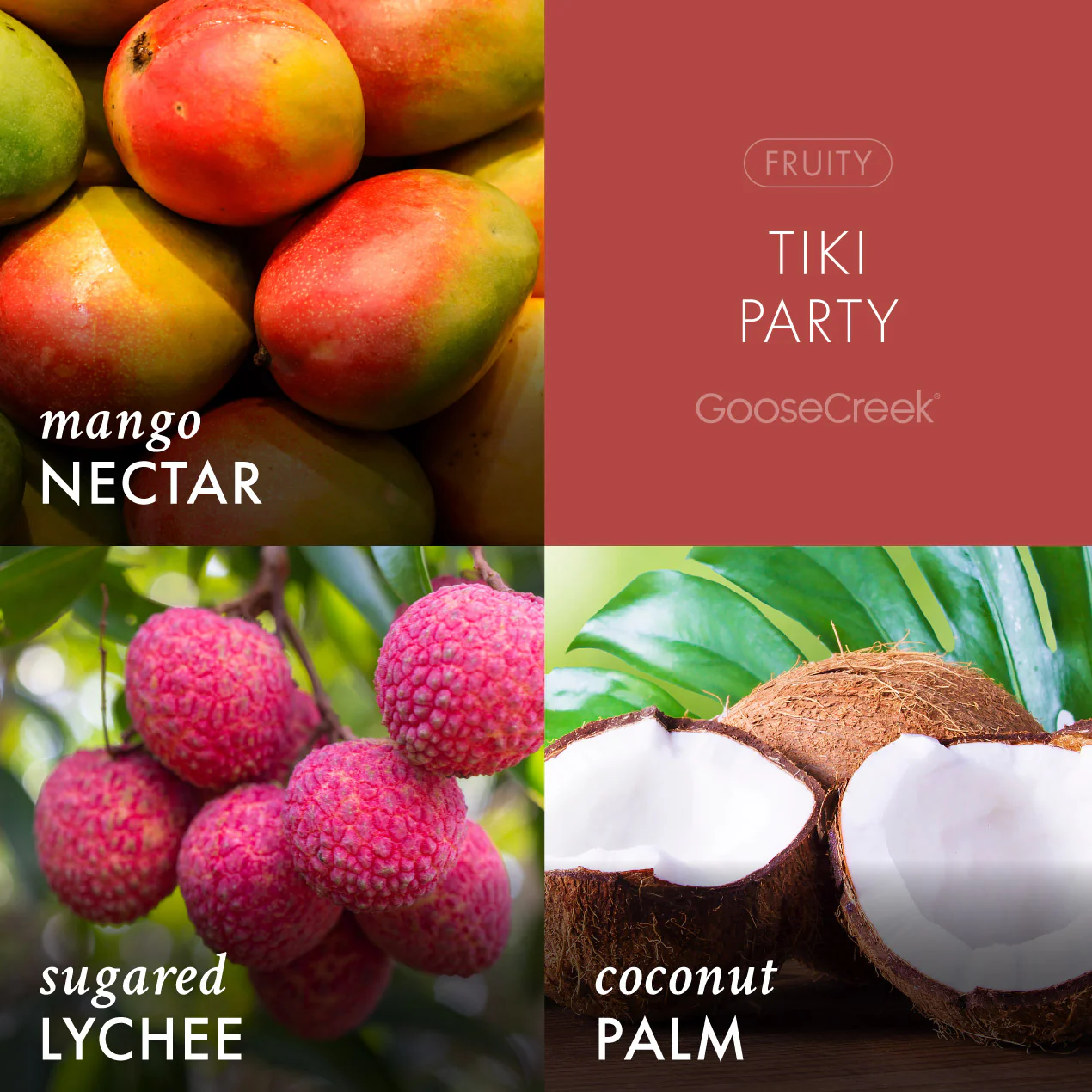 Tiki Party 3-Wick Candle