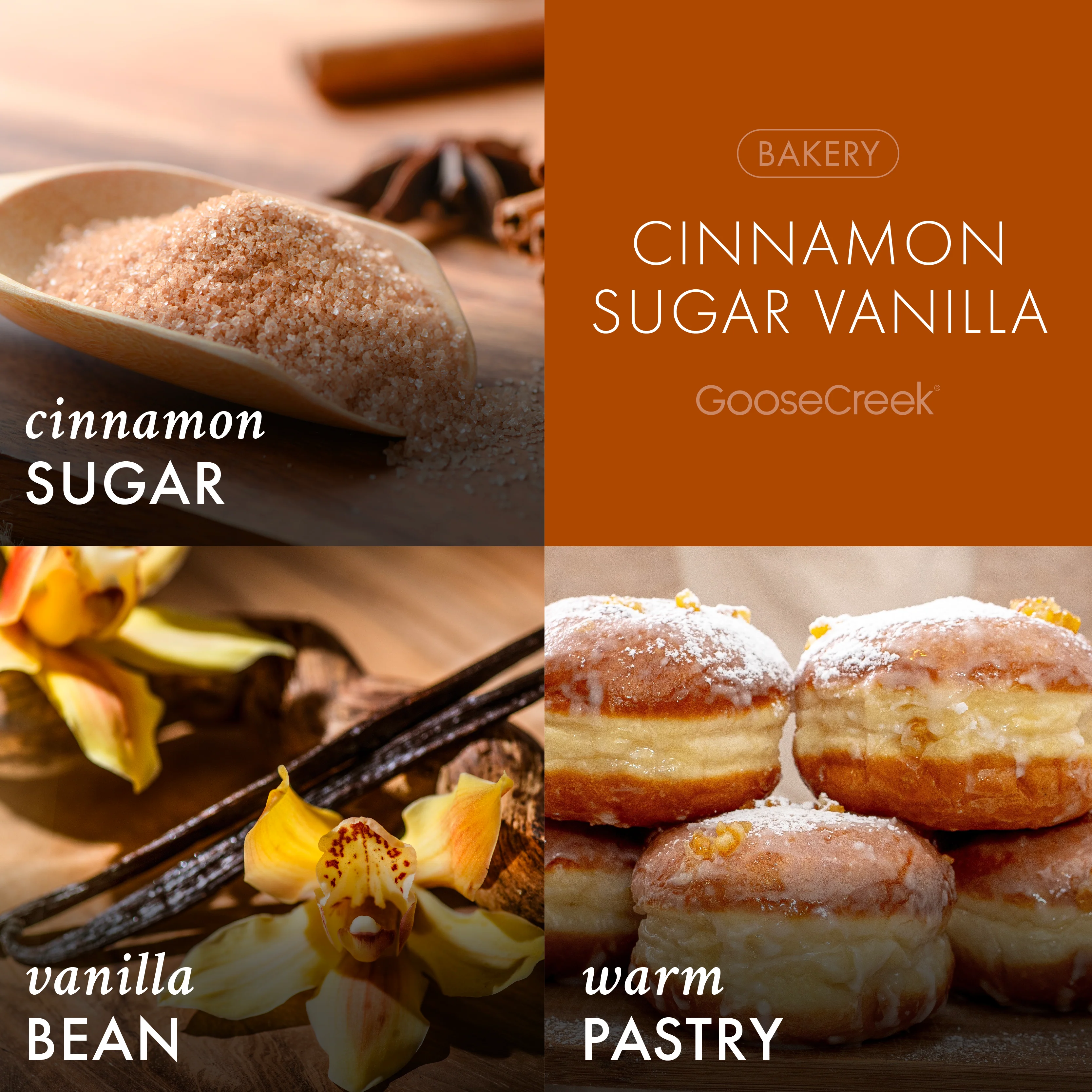 Cinnamon Sugar Vanilla 3-Wick Candle